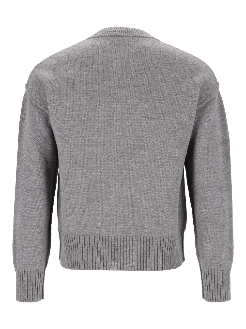 Ami Women Wool Ami De Coeur Cardigan AMI PARIS