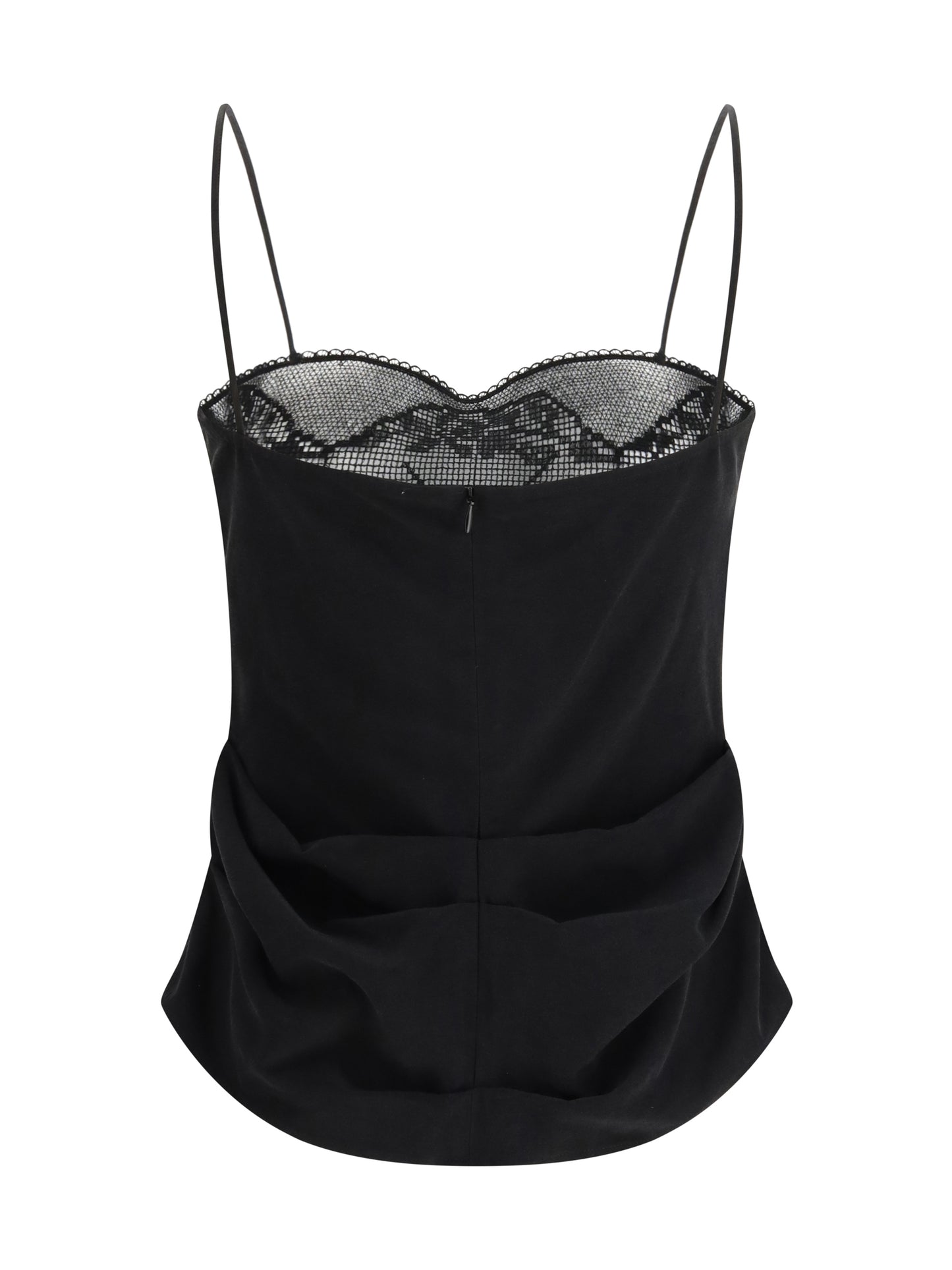Magda Butrym Women Silk Draped Top MAGDA BUTRYM