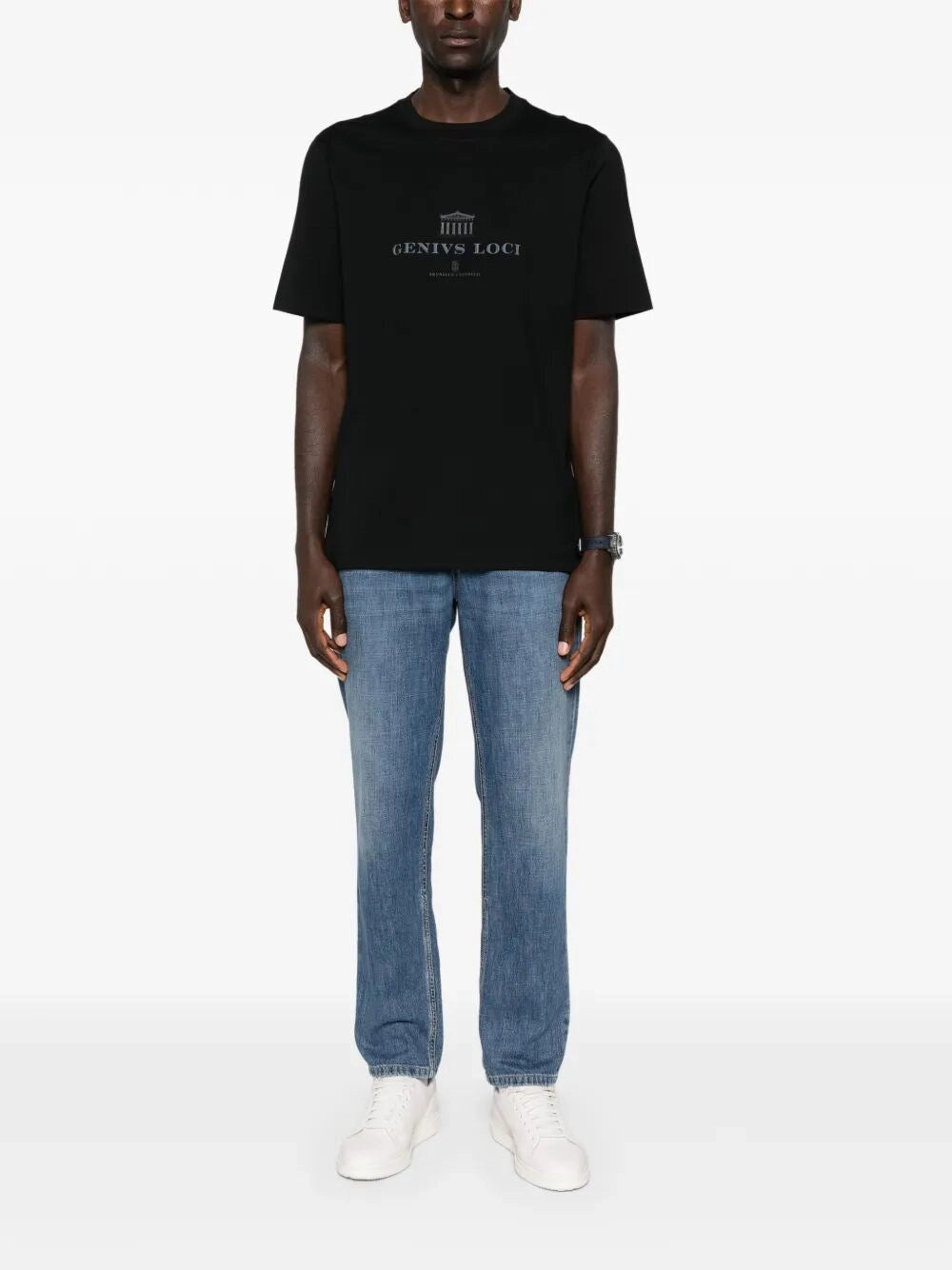 Brunello Cucinelli Men Crew-Neck T-Shirt BRUNELLO CUCINELLI