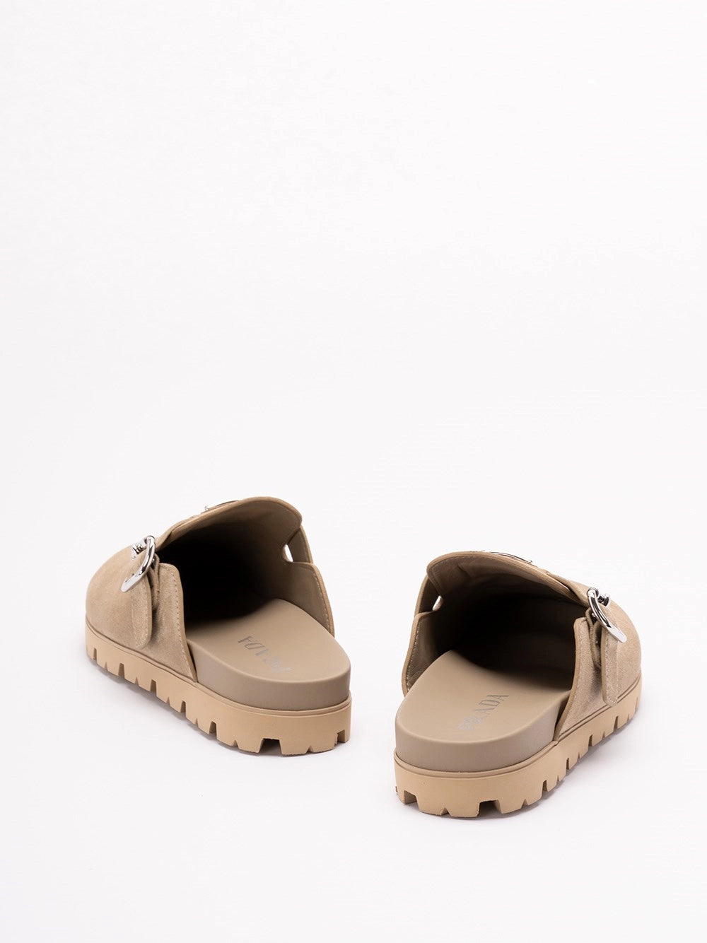 Prada Men Suede Sabot PRADA