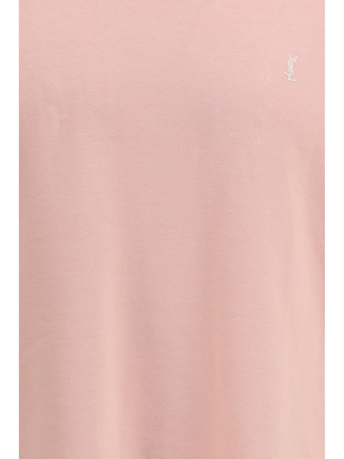 Saint Laurent Men Cassandre Piqué T-Shirt SAINT LAURENT