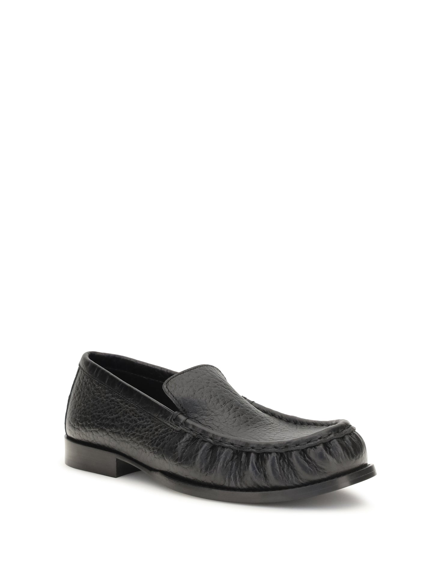 Dries Van Noten Women Grained Leather Loafers DRIES VAN NOTEN