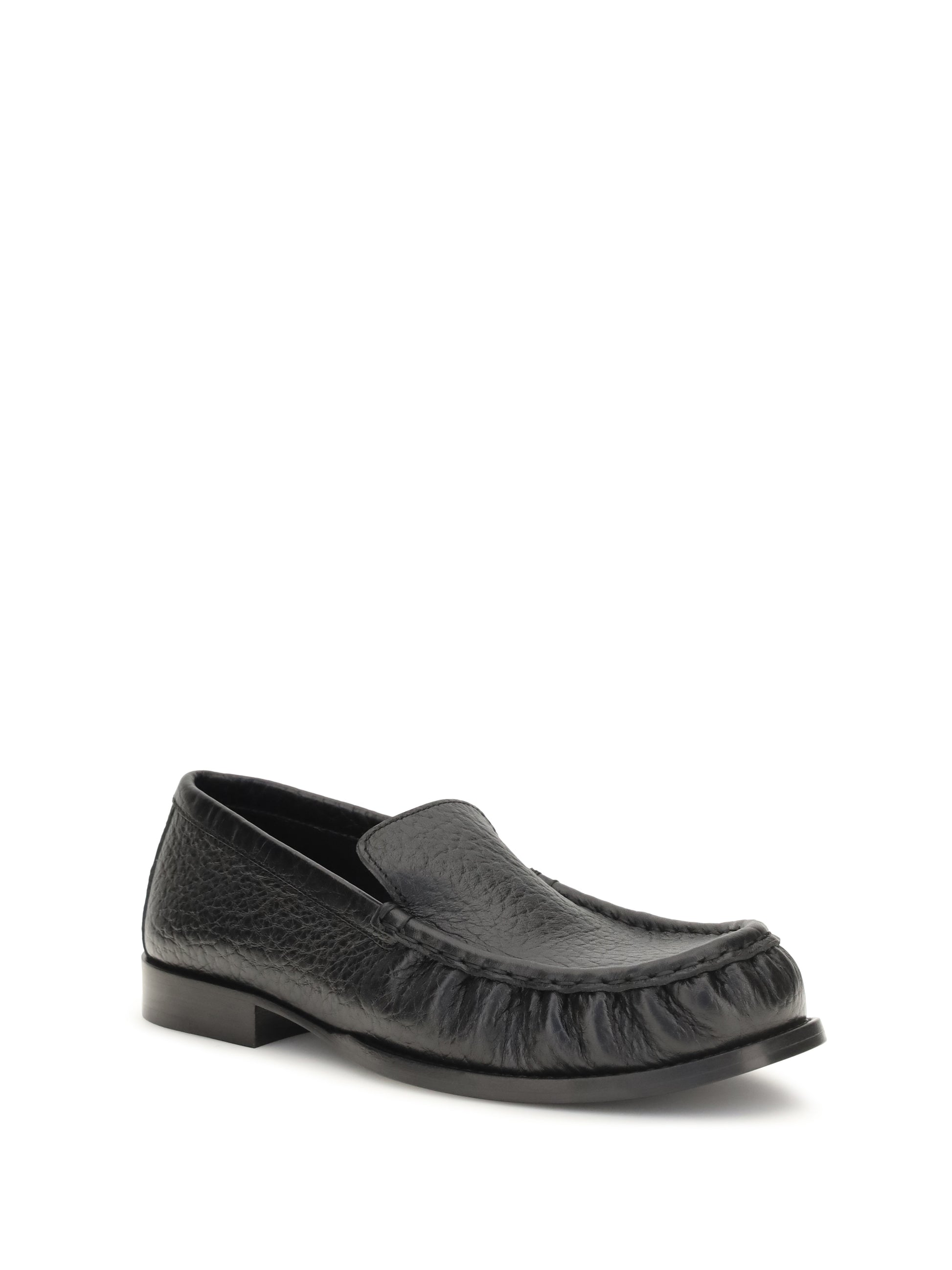 Dries Van Noten Women Grained Leather Loafers DRIES VAN NOTEN