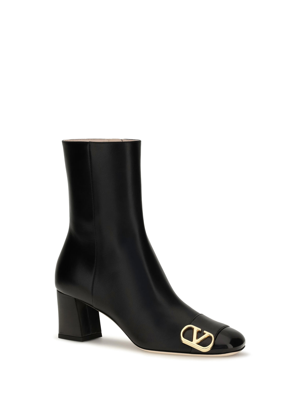 Valentino Garavani Women Veeside Leather Ankle Boots VALENTINO GARAVANI