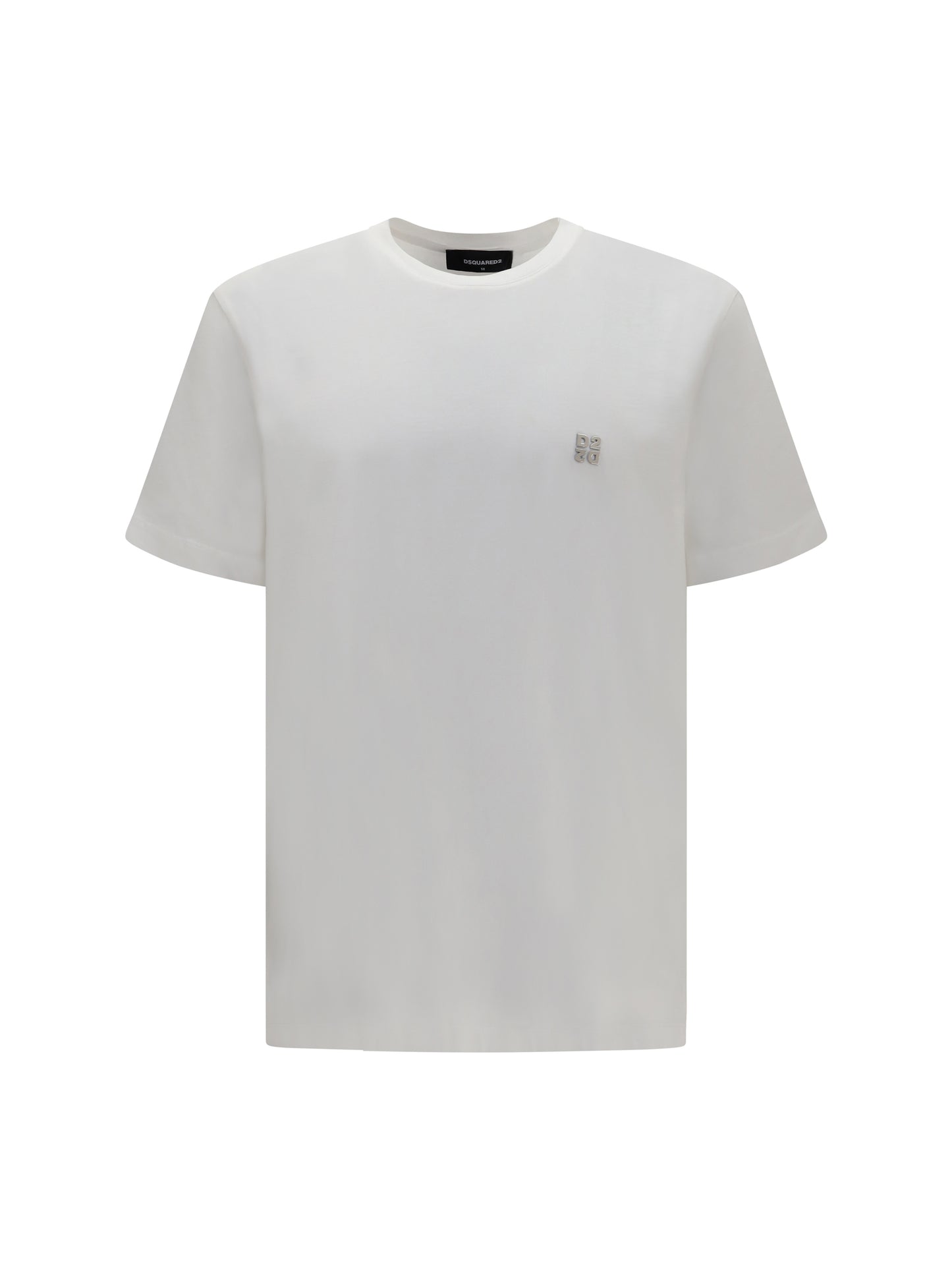 Dsquared2 Men Metal D2 Cotton T-Shirt DSQUARED2
