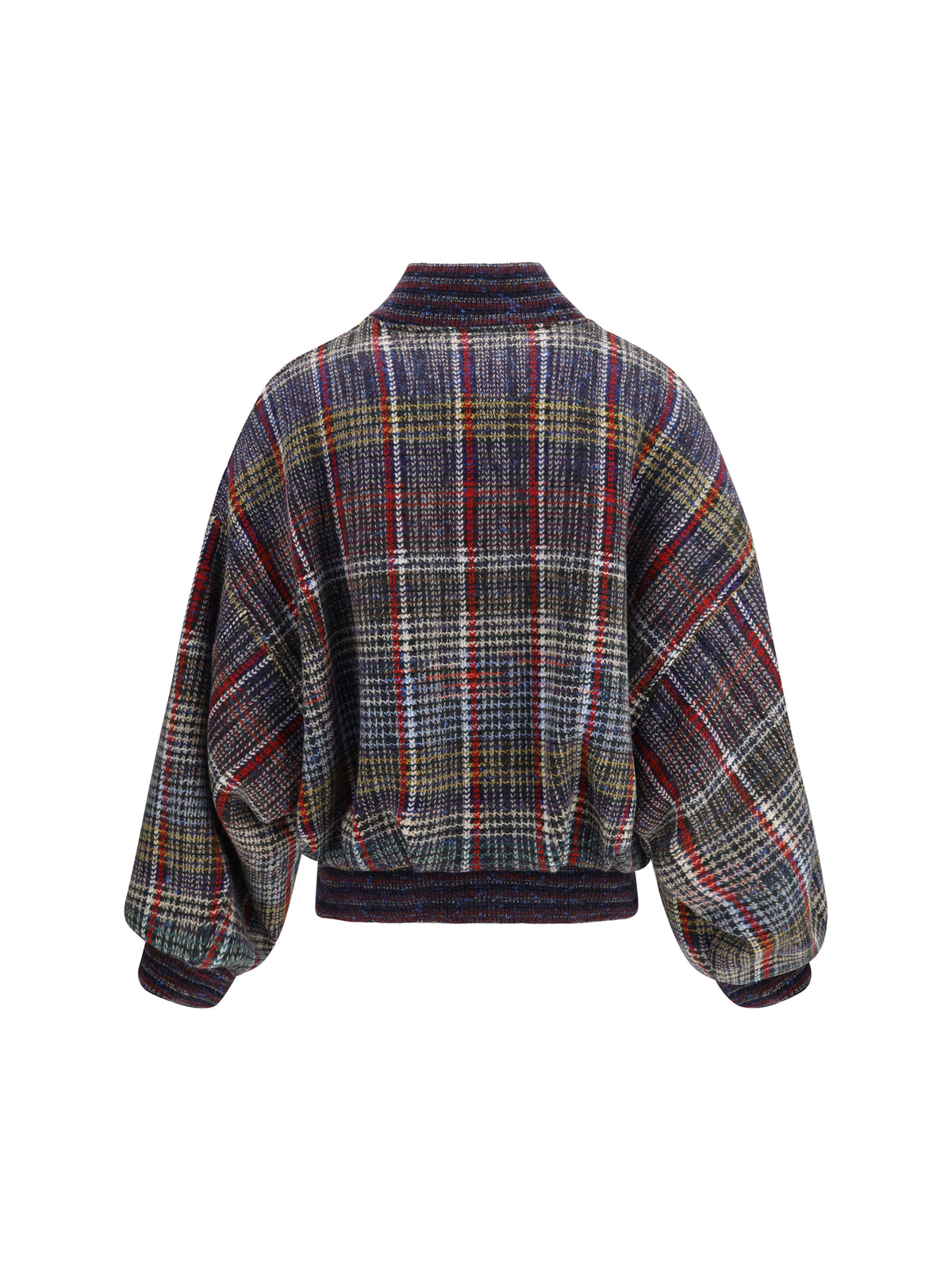 Missoni Women Caperdoni Check Wool Bomber MISSONI
