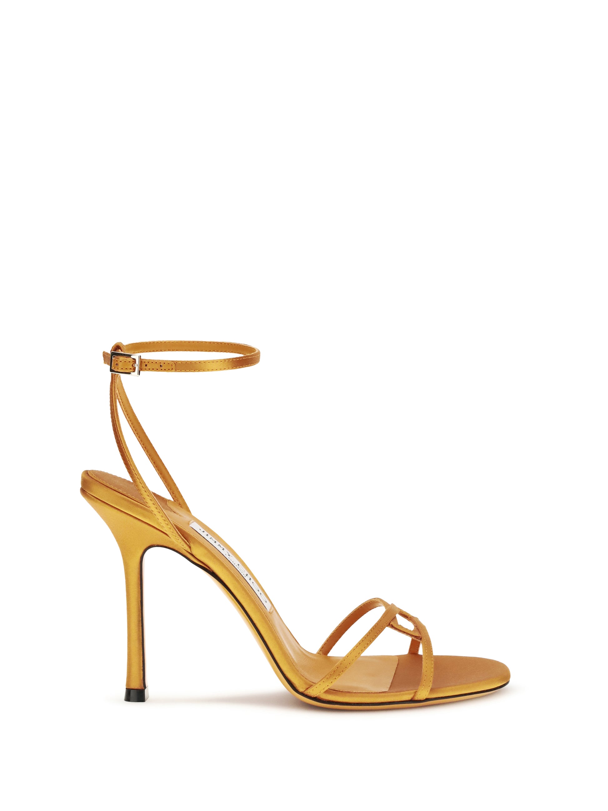 Jimmy Choo Women Leo Sandals In Satin JIMMY CHOO