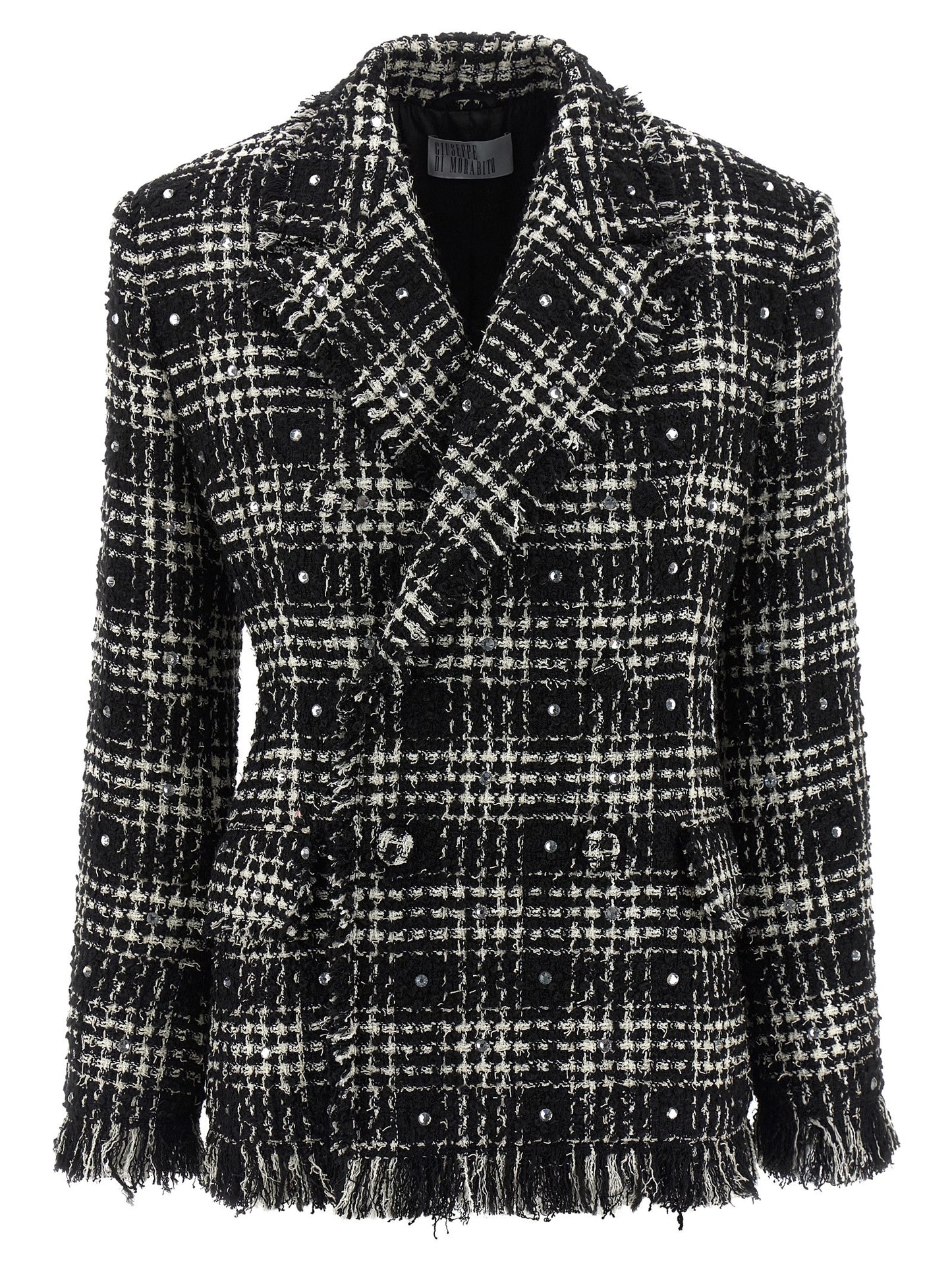 Giuseppe Di Morabito Women Tweed And Rhinestone Blazer GIUSEPPE DI MORABITO
