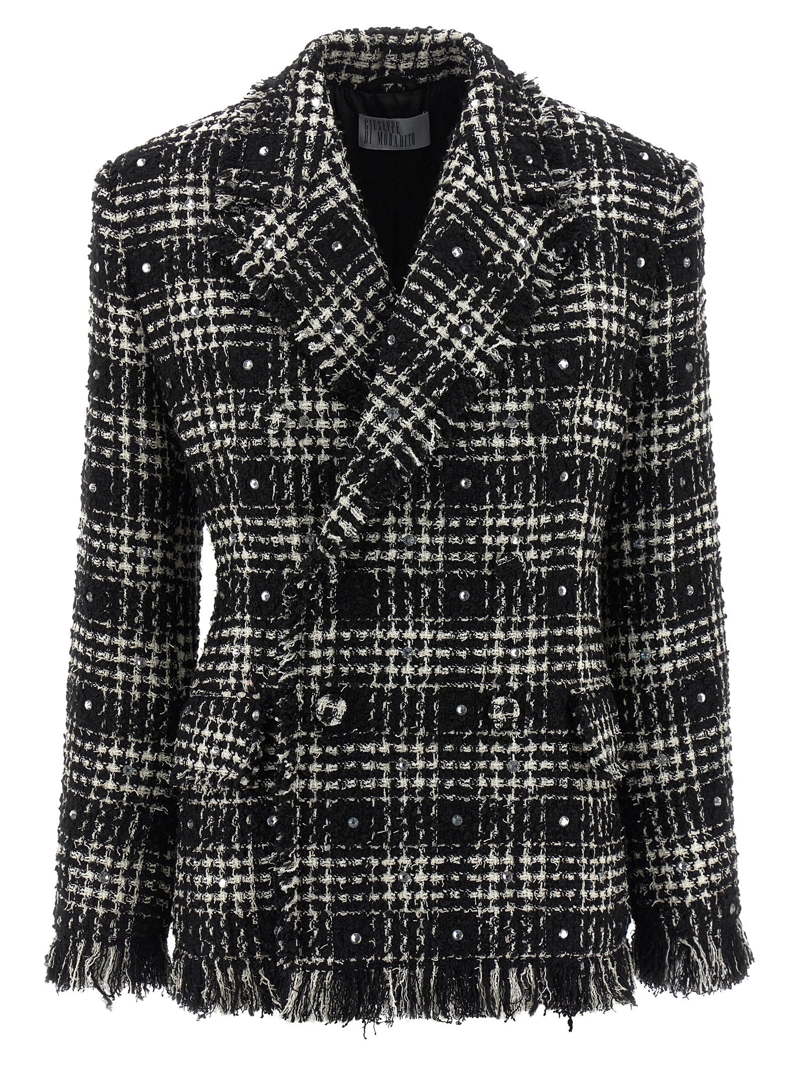 Giuseppe Di Morabito Women Tweed And Rhinestone Blazer GIUSEPPE DI MORABITO
