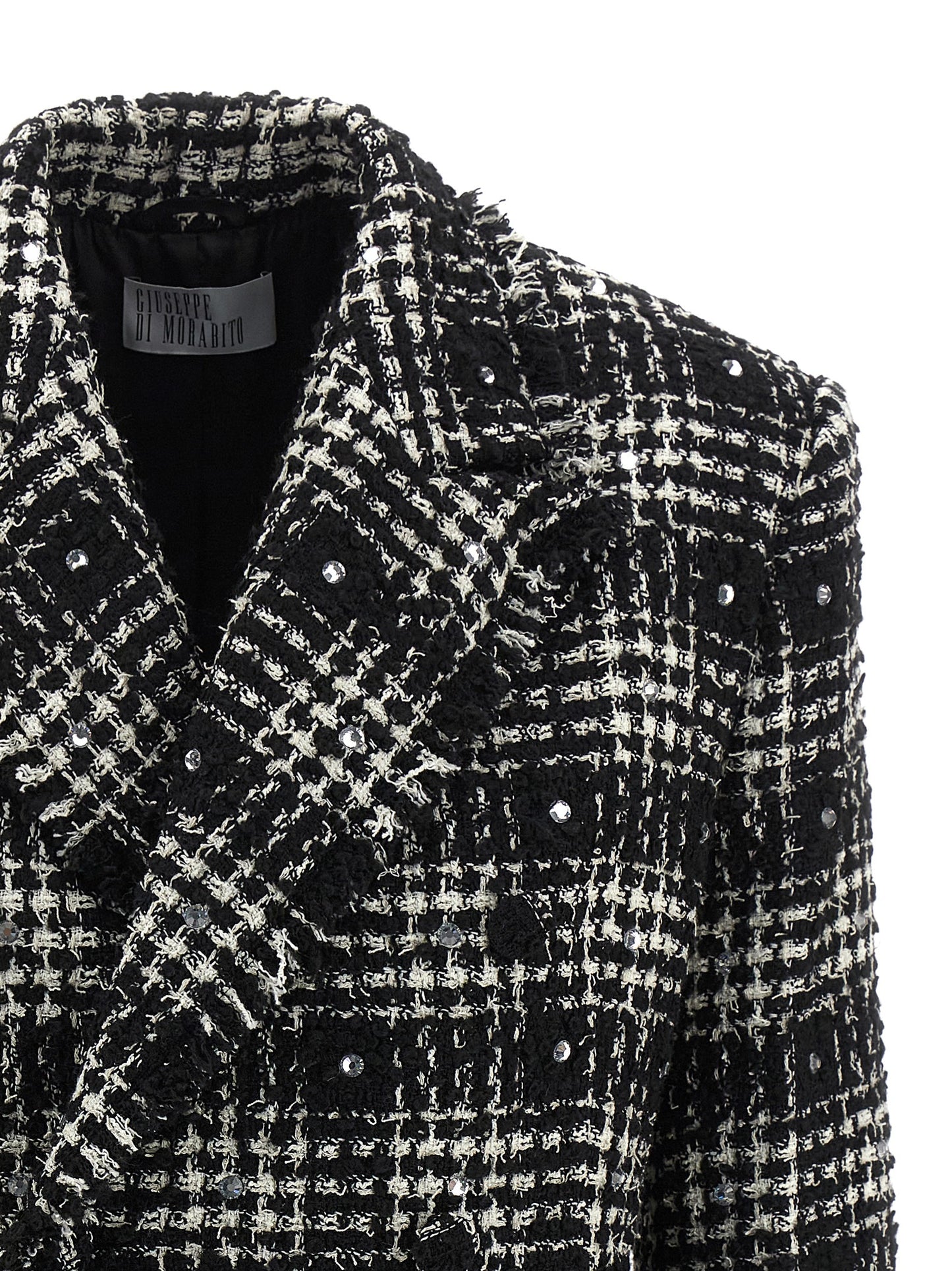 Giuseppe Di Morabito Women Tweed And Rhinestone Blazer GIUSEPPE DI MORABITO