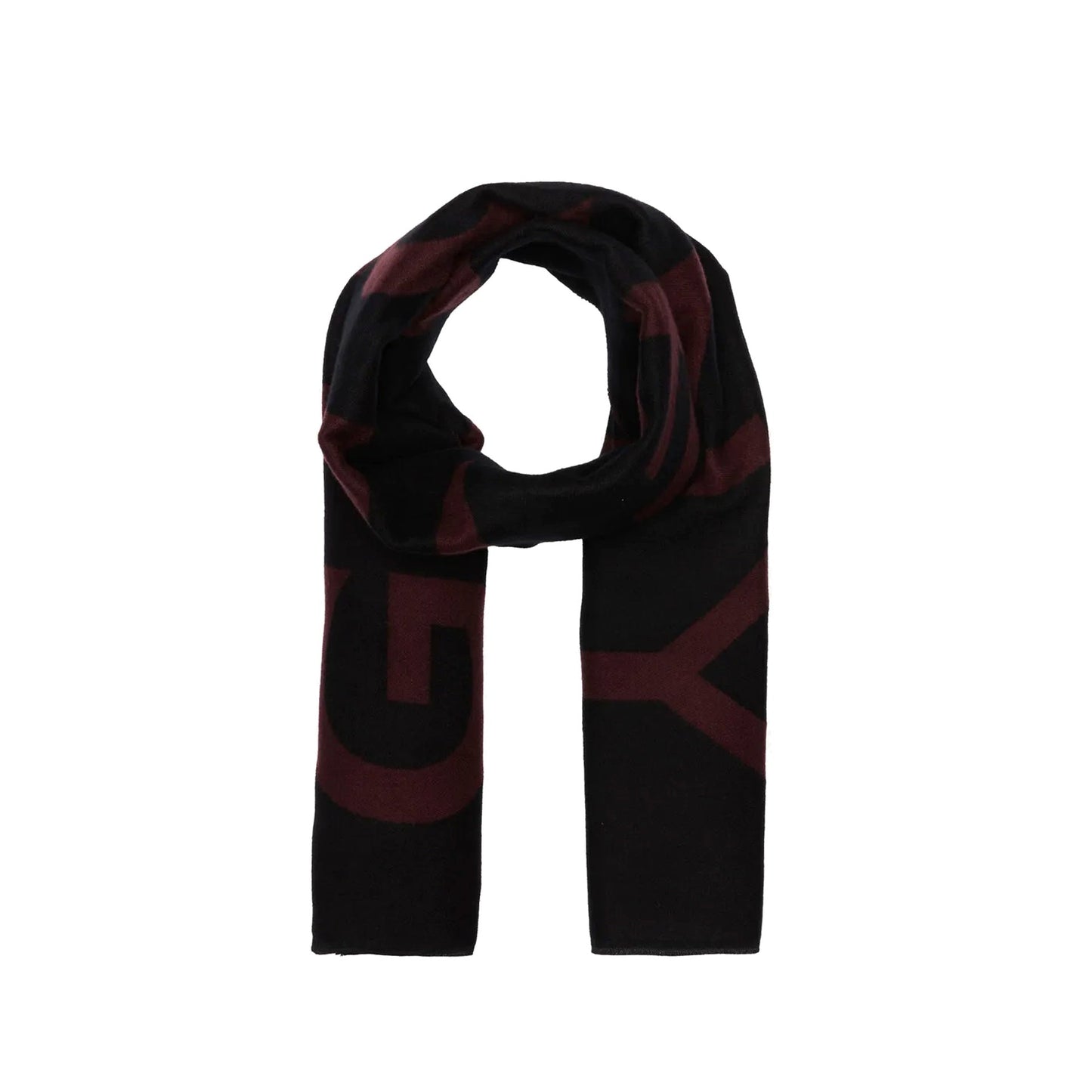 Givenchy Wool Logo Scarf Men GIVENCHY