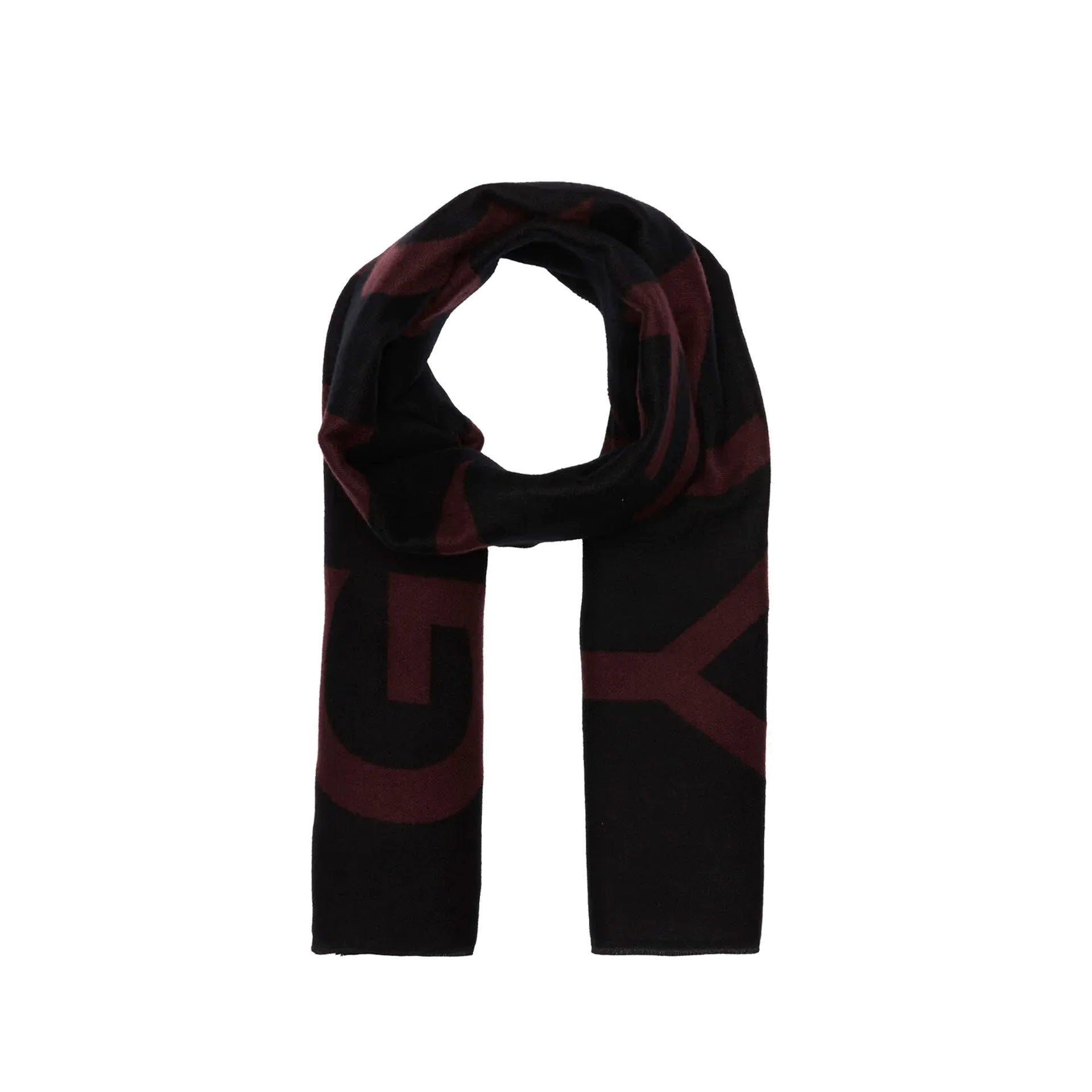 Givenchy Wool Logo Scarf Men GIVENCHY