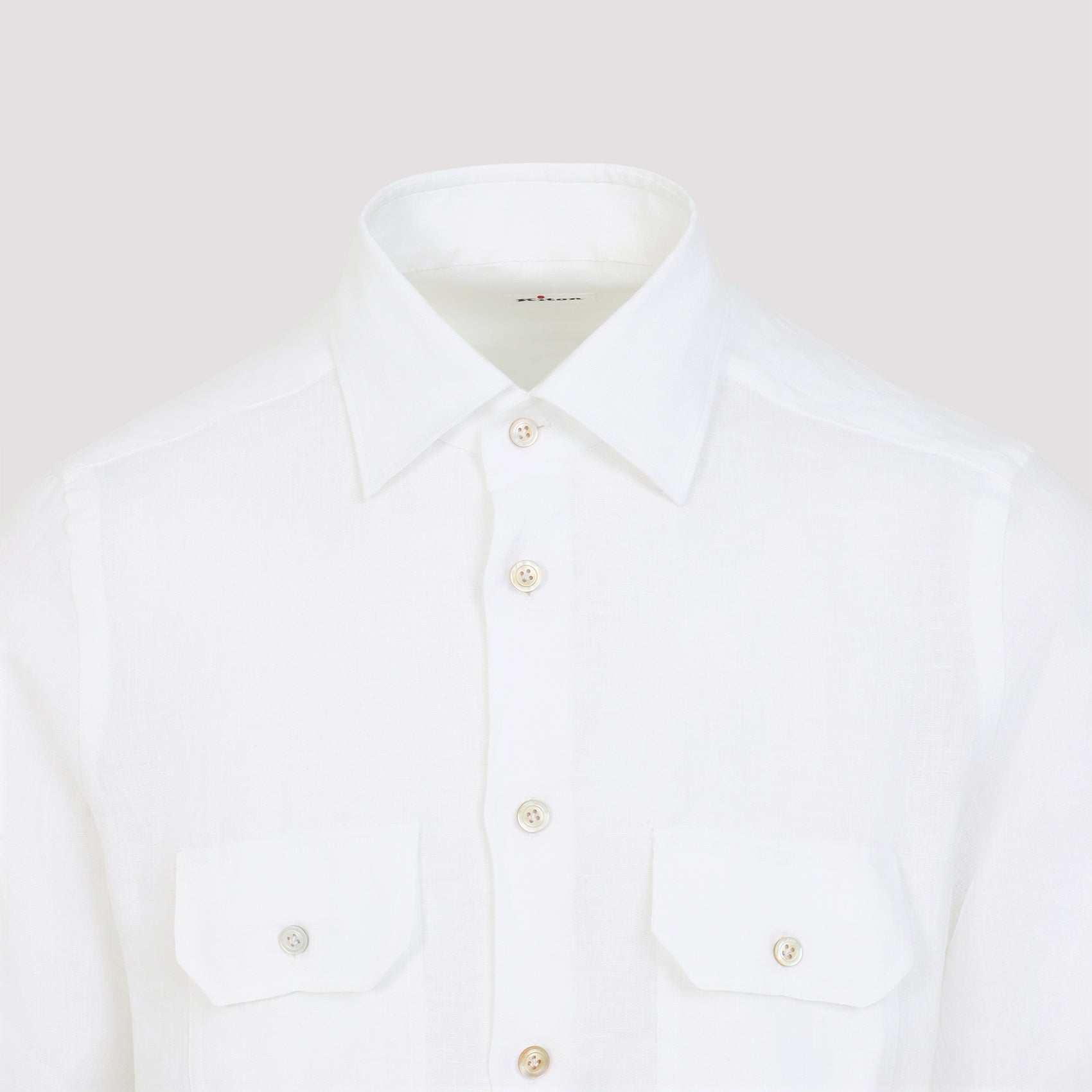Kiton Linen Shirt Men KITON