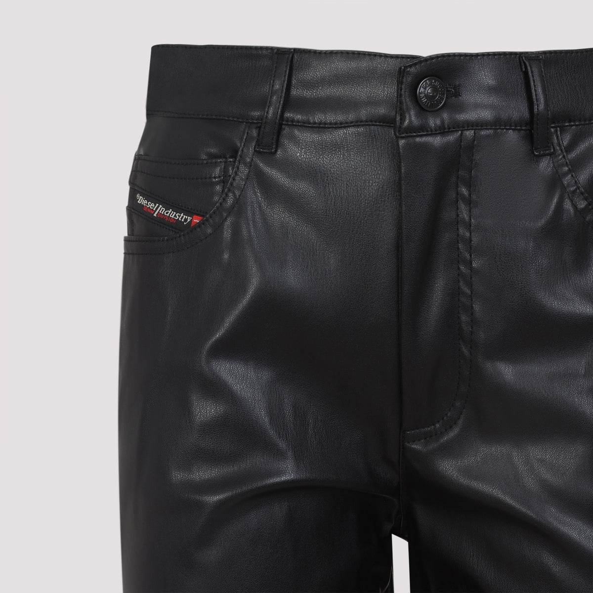 Diesel P-Lain Eco Leather Pants Women DIESEL