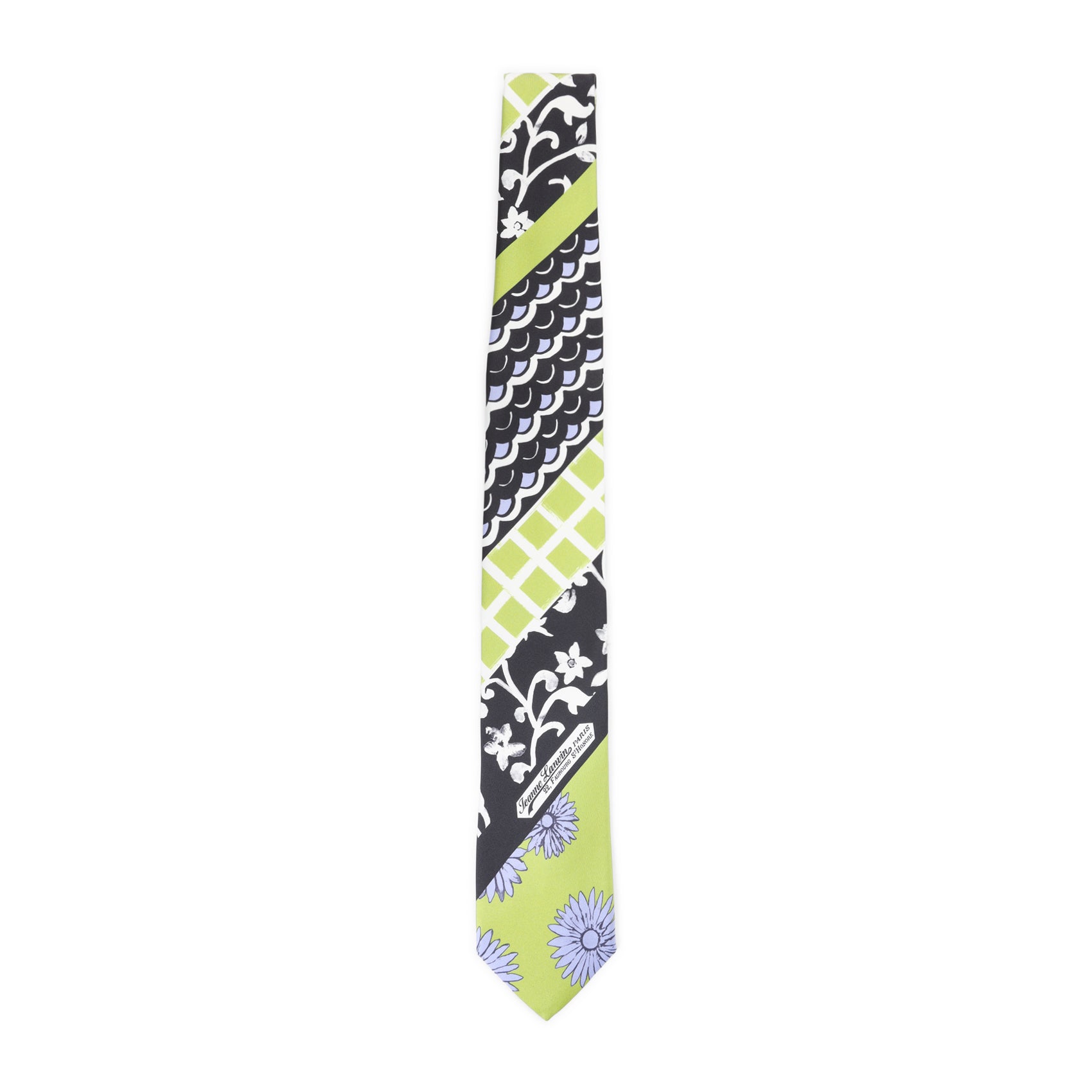 Lanvin Patchwork Tie Men LANVIN