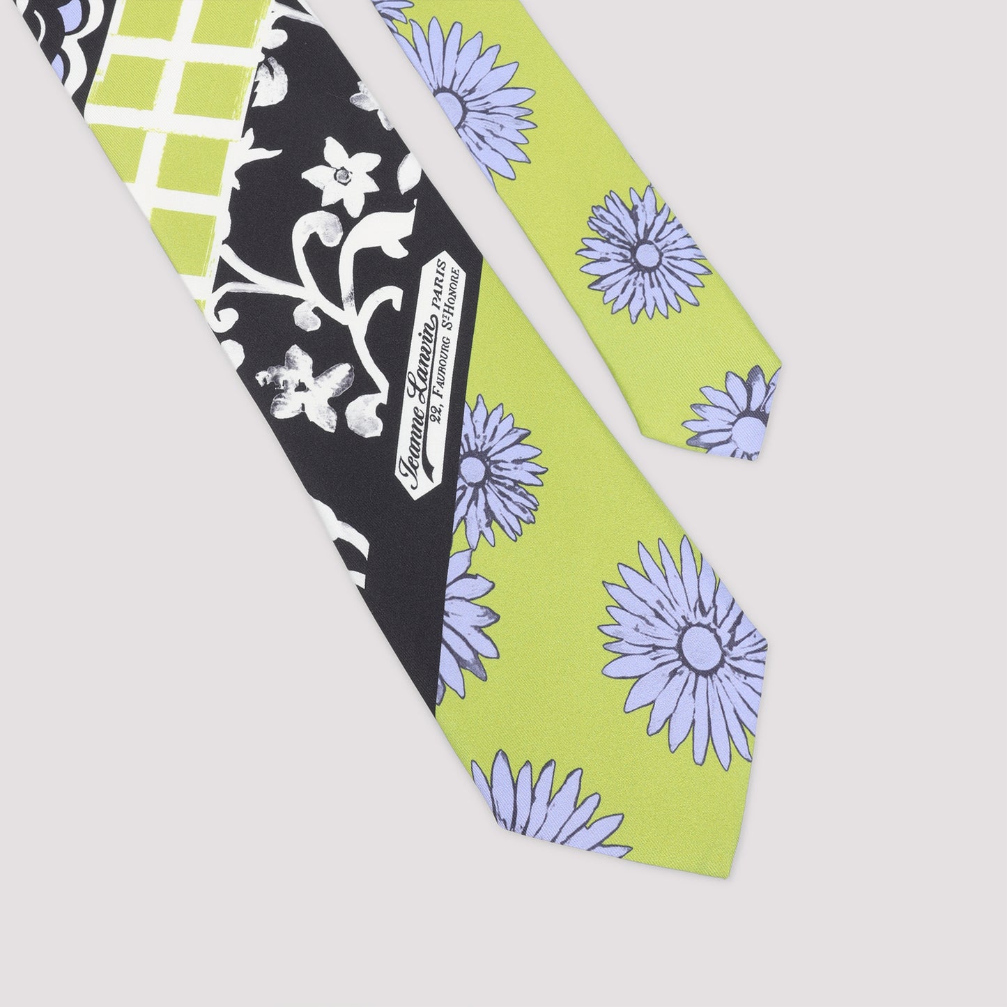 Lanvin Patchwork Tie Men LANVIN