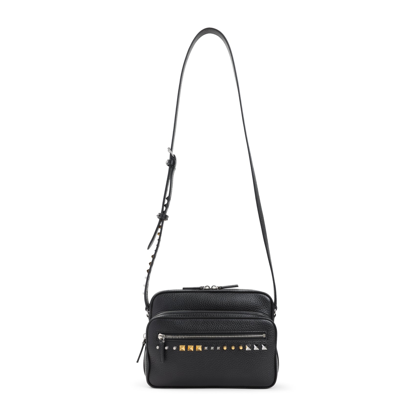 Valentino Garavani Leather Shoulder Bag Men VALENTINO GARAVANI