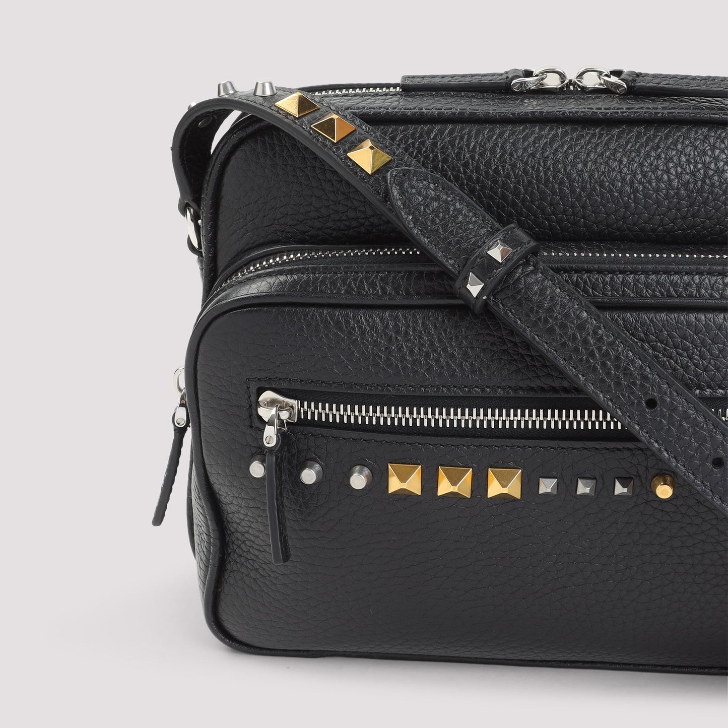 Valentino Garavani Leather Shoulder Bag Men VALENTINO GARAVANI