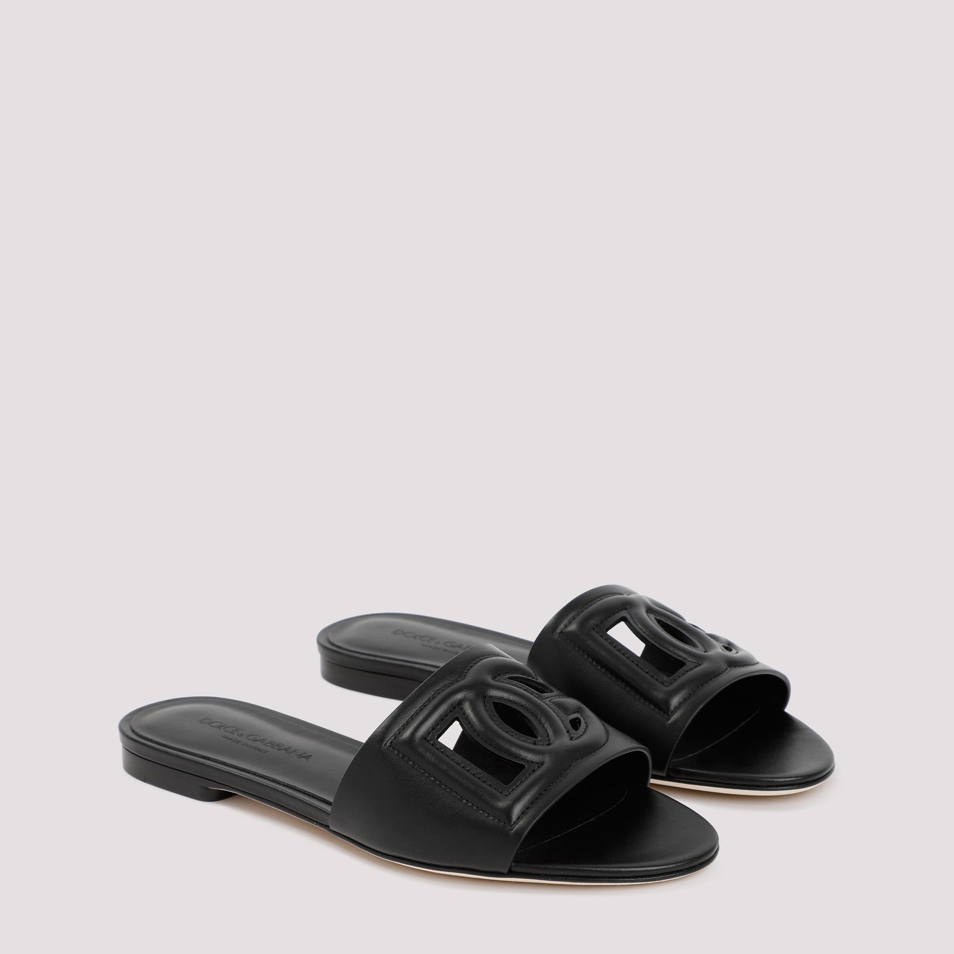 Dolce & Gabbana Flat Slides Sandals Women DOLCE & GABBANA