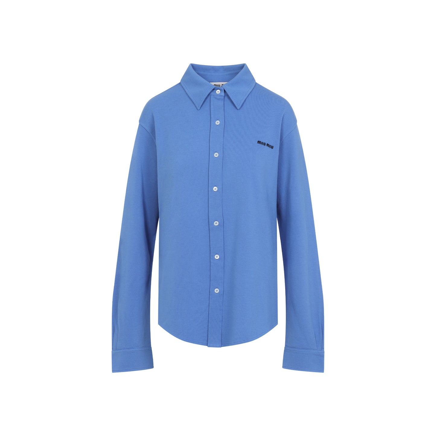 Miu Miu Piquet Shirt Women MIU MIU