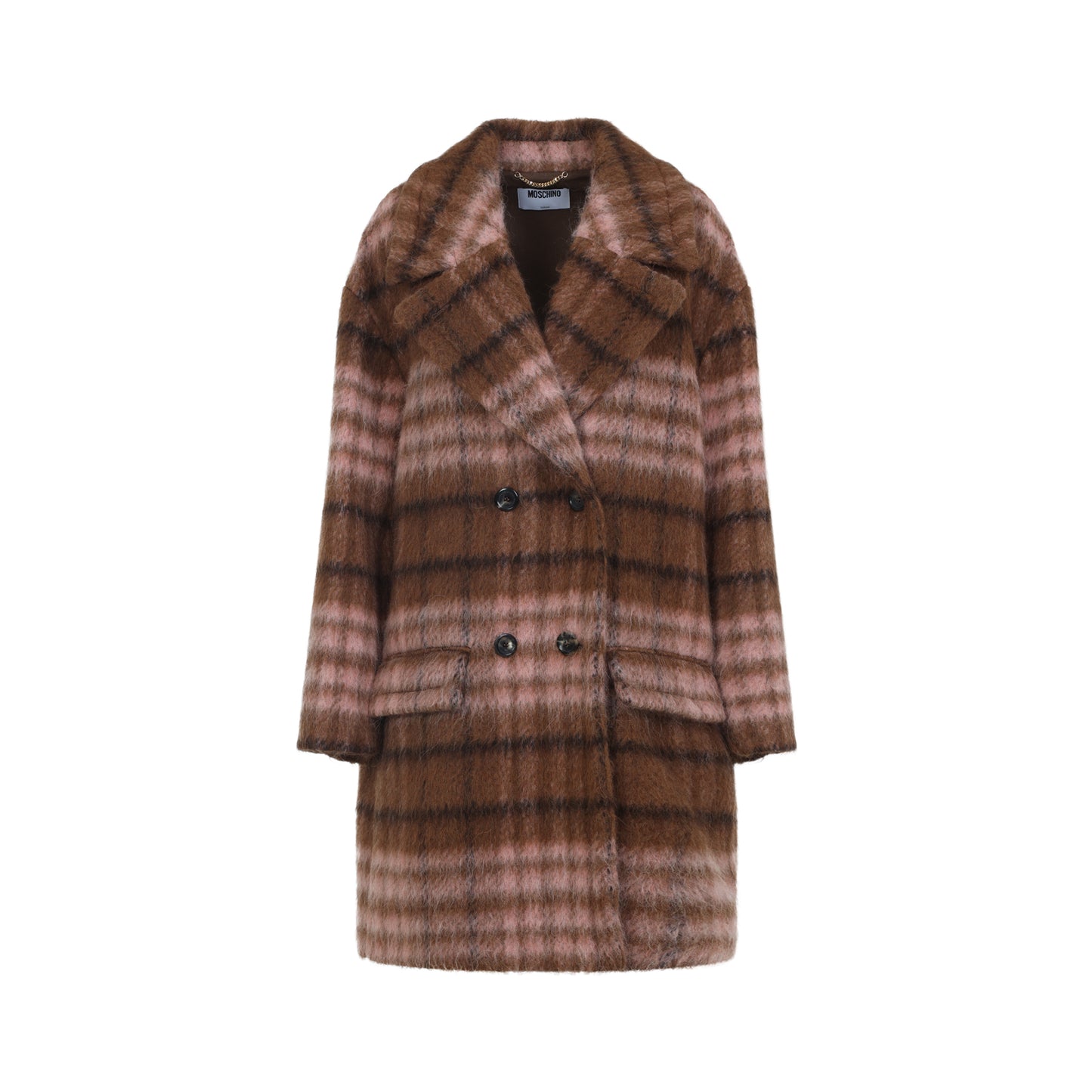 Moschino Check Coat Women MOSCHINO