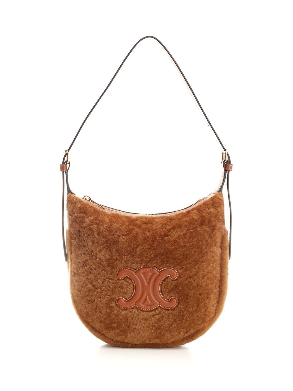 Celine Women Shoulder Bag "Heloise Cuir Triomphe" CELINE