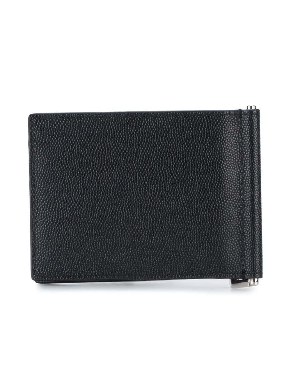 Saint Laurent Men Saint Laurent Paris Bill Clip Wallet In Grain De Poudre Leather SAINT LAURENT