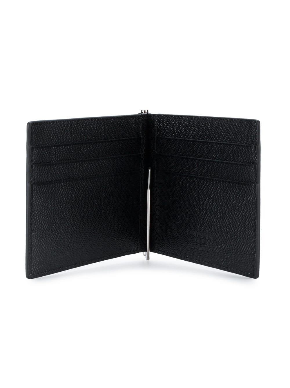 Saint Laurent Men Saint Laurent Paris Bill Clip Wallet In Grain De Poudre Leather SAINT LAURENT