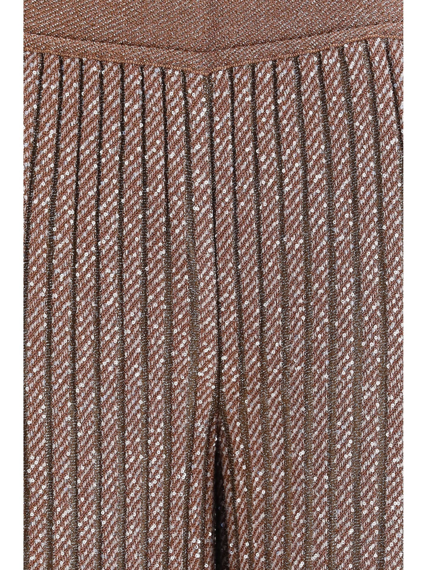 Missoni Women Tailored Pants In Lamé Viscose With Sequins MISSONI
