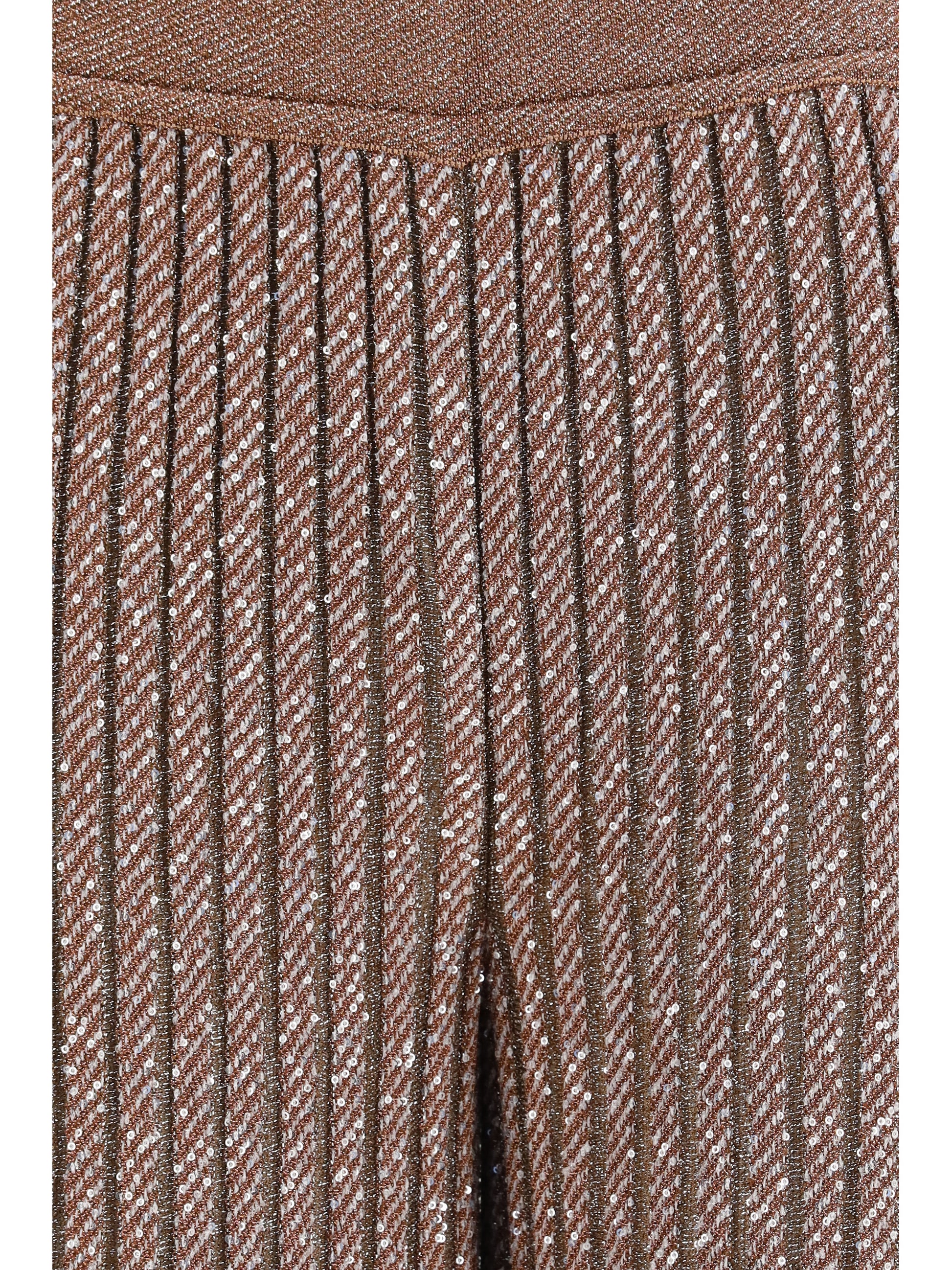 Missoni Women Tailored Pants In Lamé Viscose With Sequins MISSONI