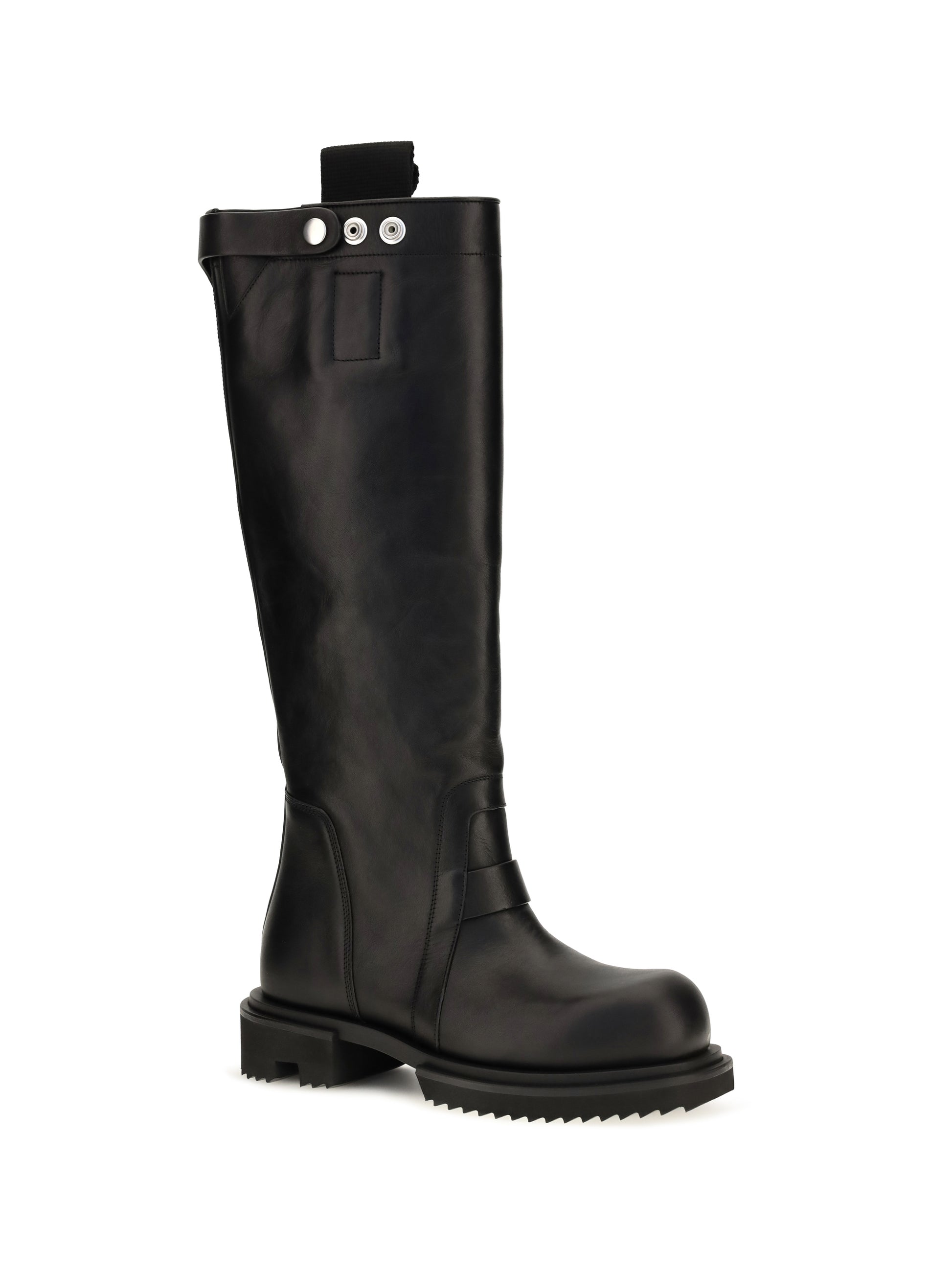 Rick Owens Women Gabe Leather Knee-High Boots RICK OWENS