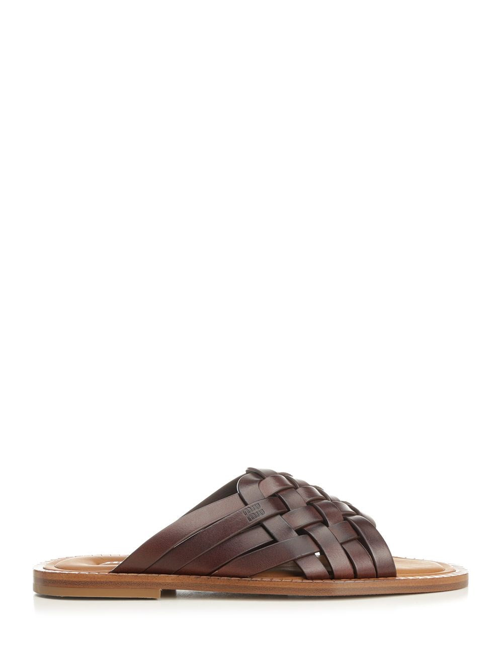 Miu Miu Women Leather Sandals MIU MIU