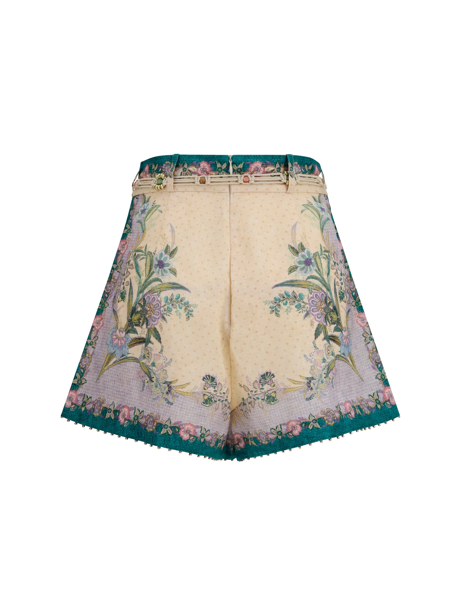 Zimmermann Women Indra Pleated Shorts ZIMMERMANN