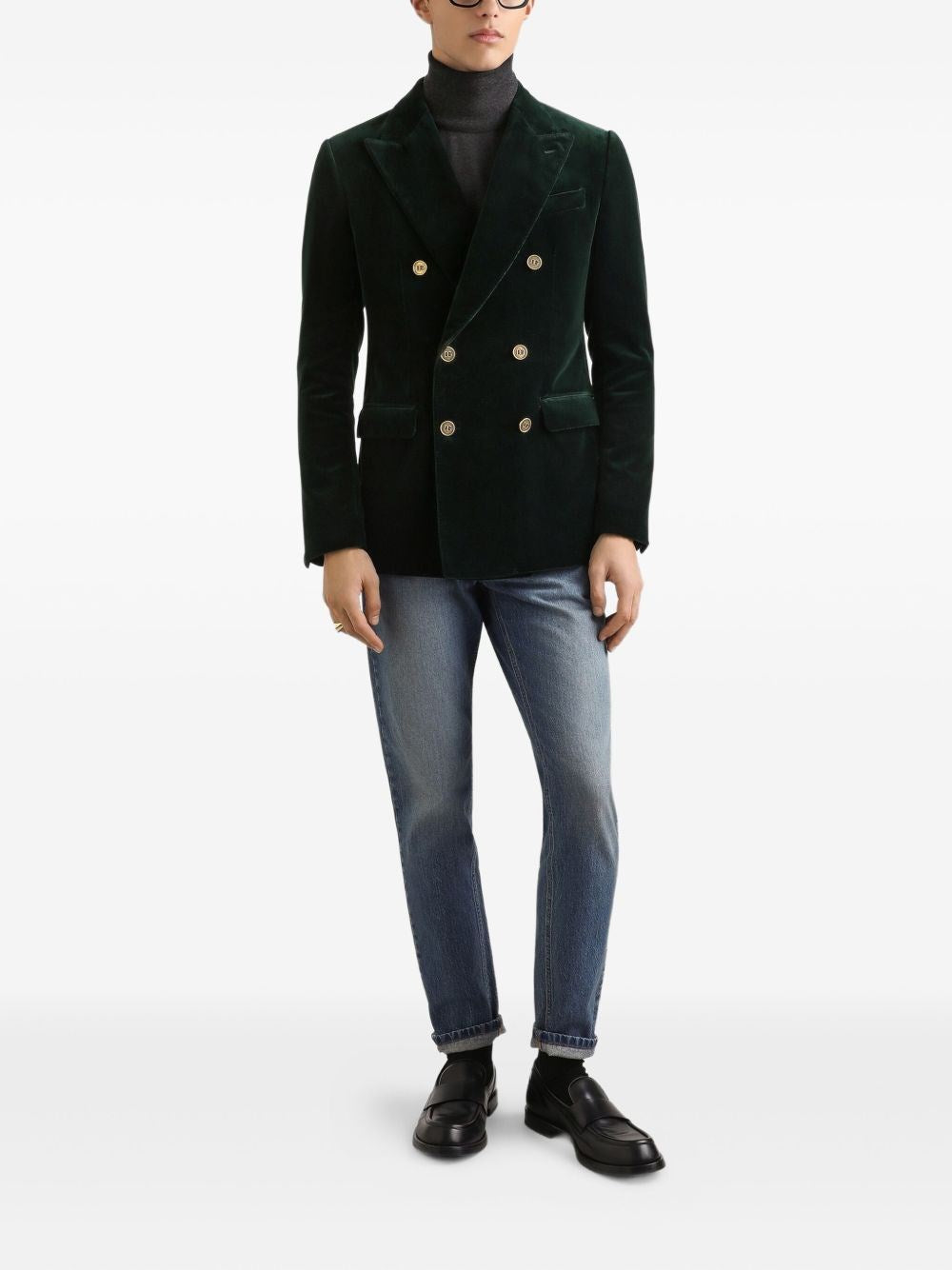 Dolce & Gabbana Men Cashmere Turtleneck Sweater DOLCE & GABBANA