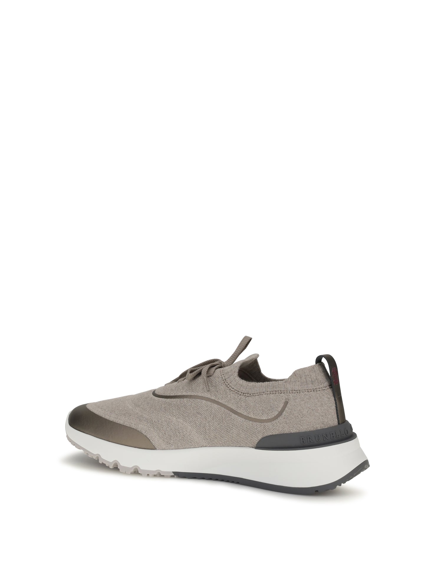 Brunello Cucinelli Men Techno Cotton Knit Sneakers Runners BRUNELLO CUCINELLI