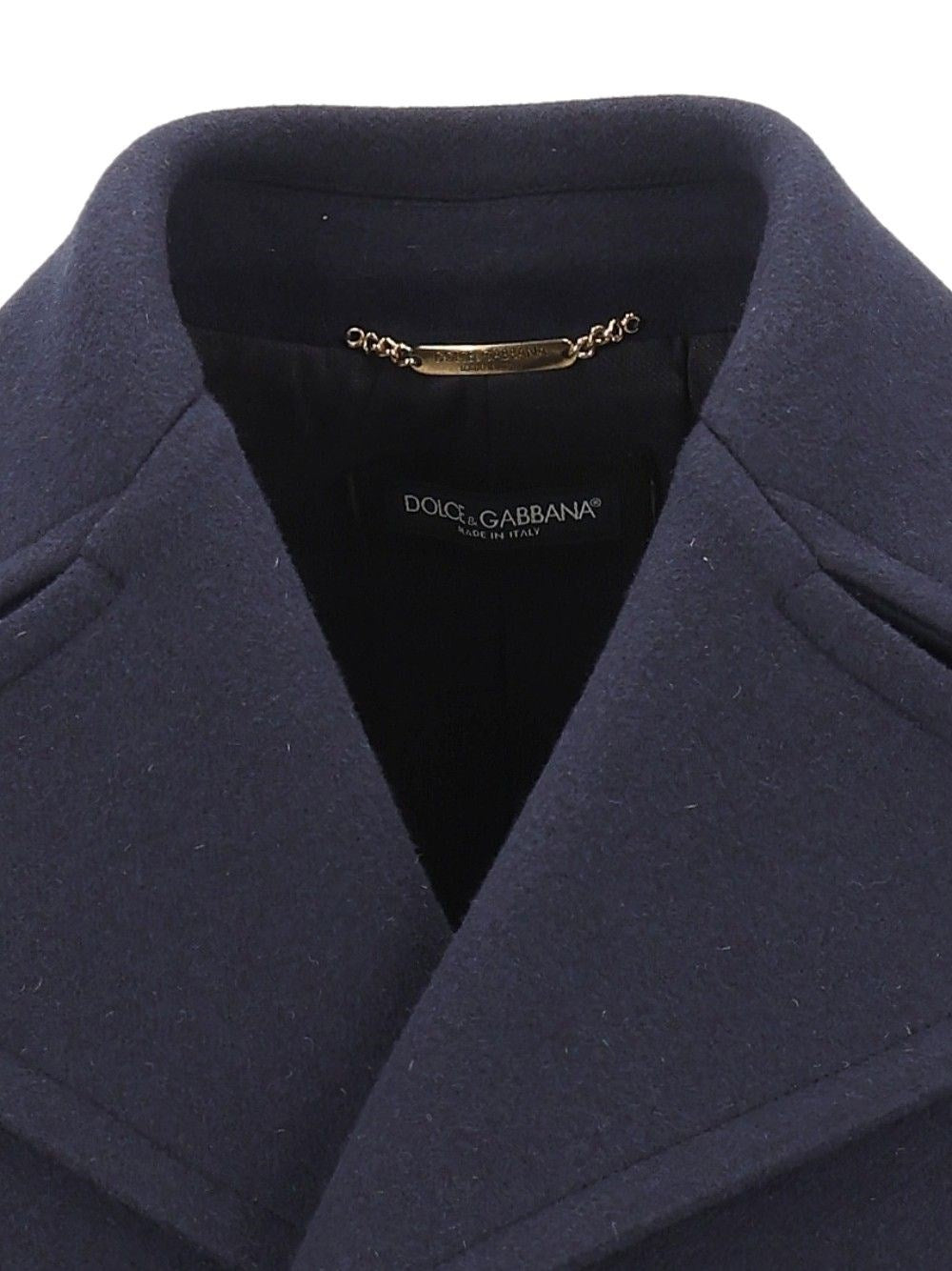 Dolce & Gabbana Men Double-Breasted Coat DOLCE & GABBANA