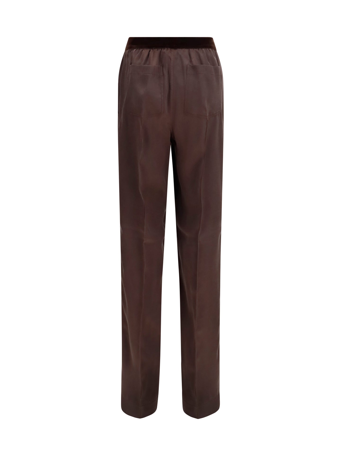Tom Ford Women Stretch Silk Satin Pants