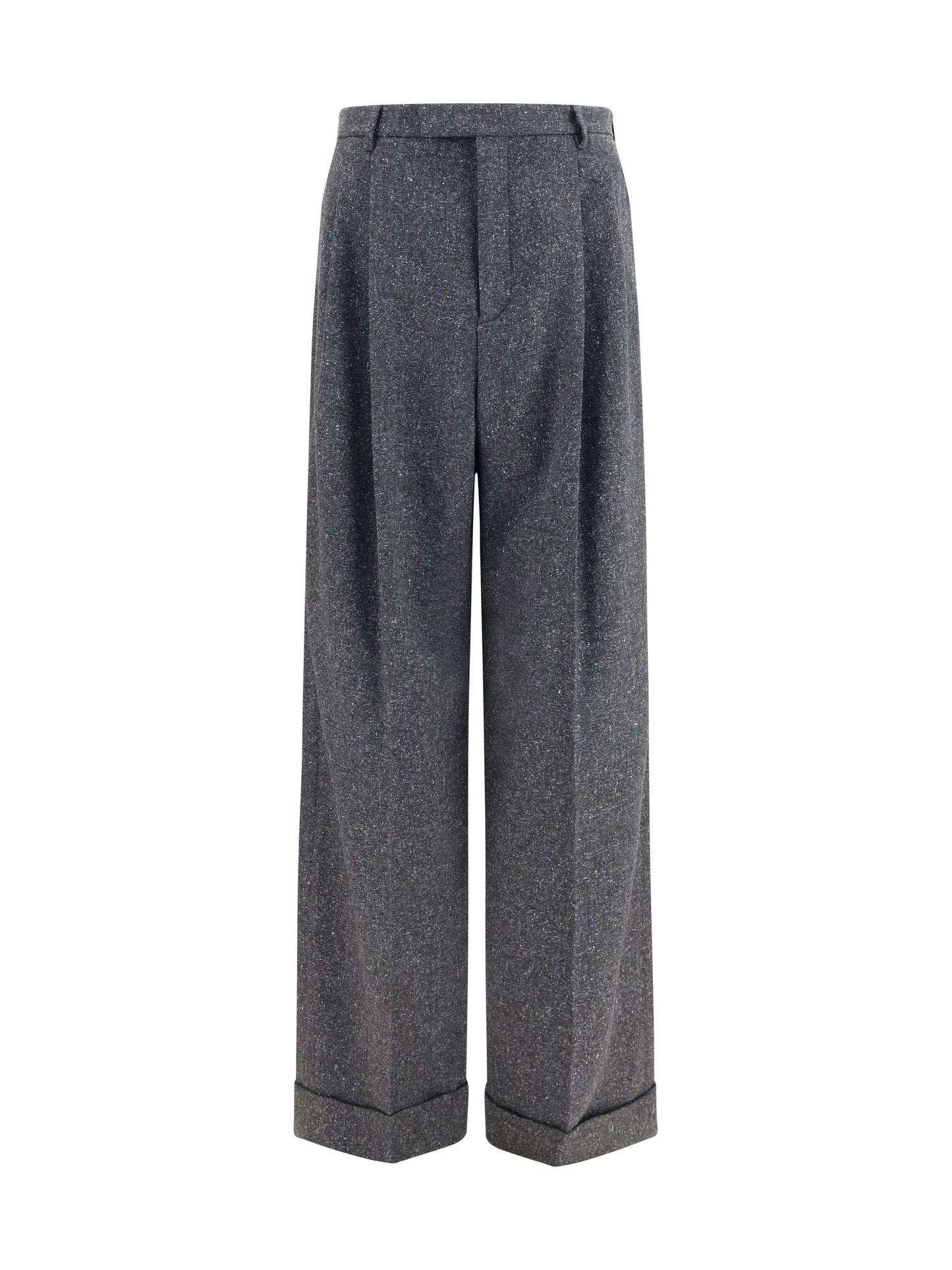 Valentino Men Tailored Wool And Silk-Blend Pants VALENTINO