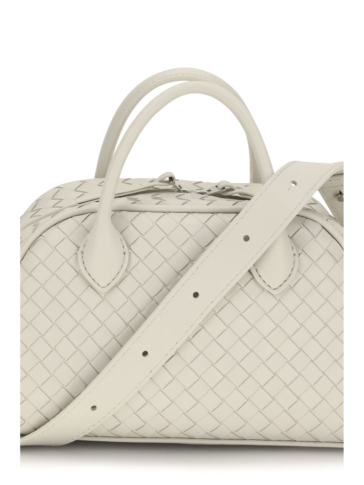 Bottega Veneta Men Intrecciato Leather Handbag BOTTEGA VENETA