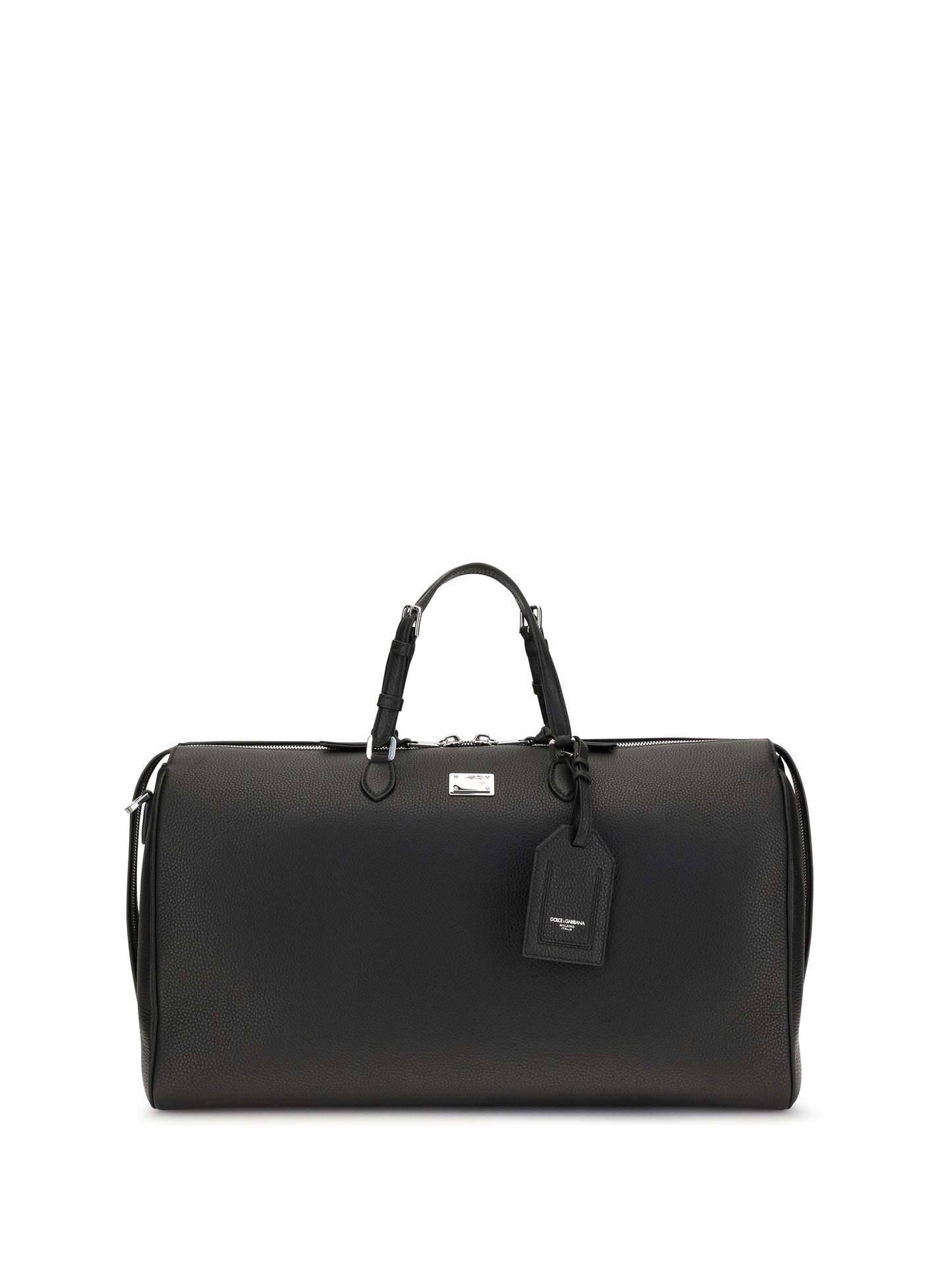 Dolce & Gabbana Men Vittoria Calfskin Travel Bag DOLCE & GABBANA