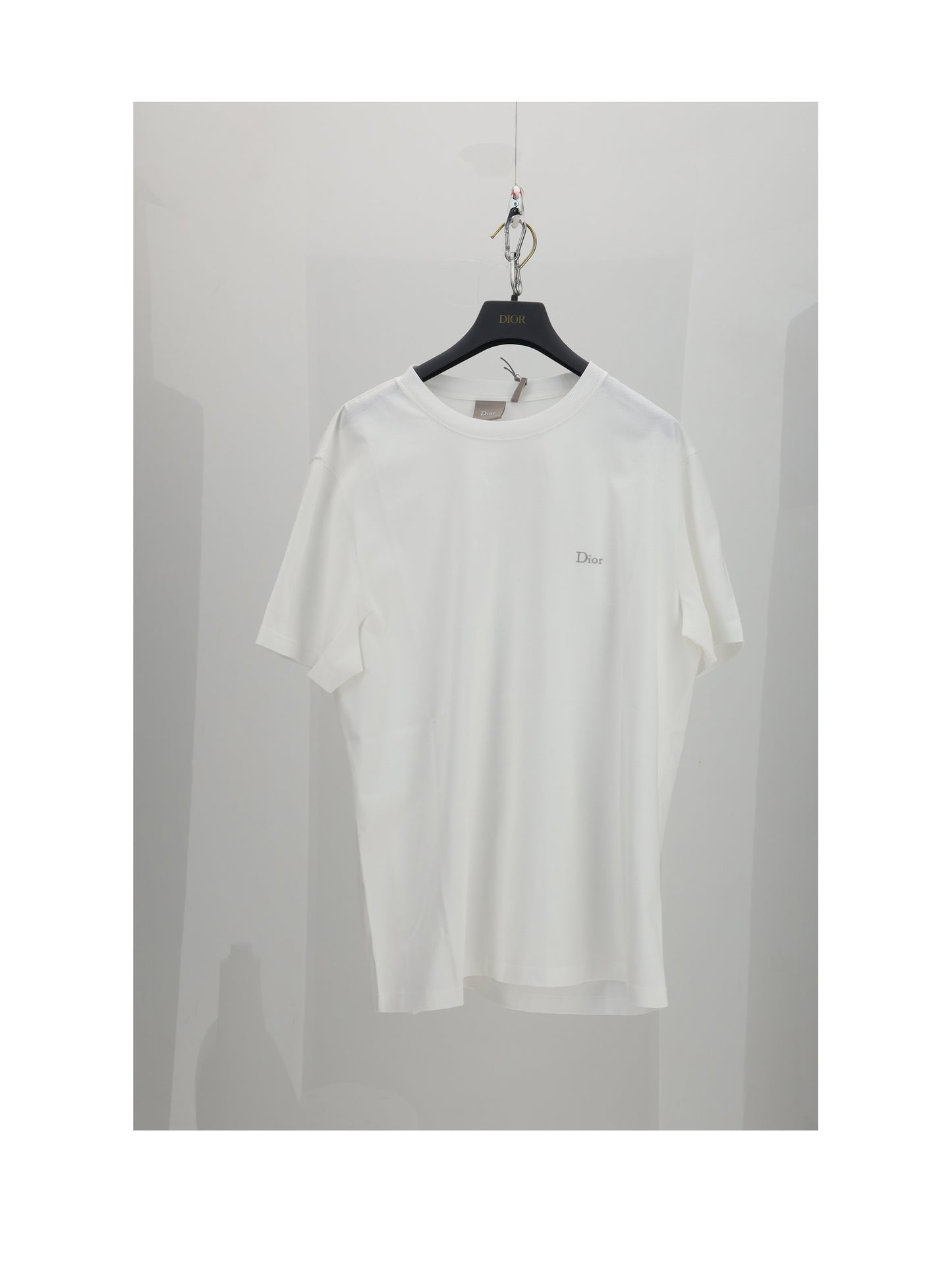 Dior Homme Men T-Shirt Logo Piccolo Bianco CHRISTIAN DIOR