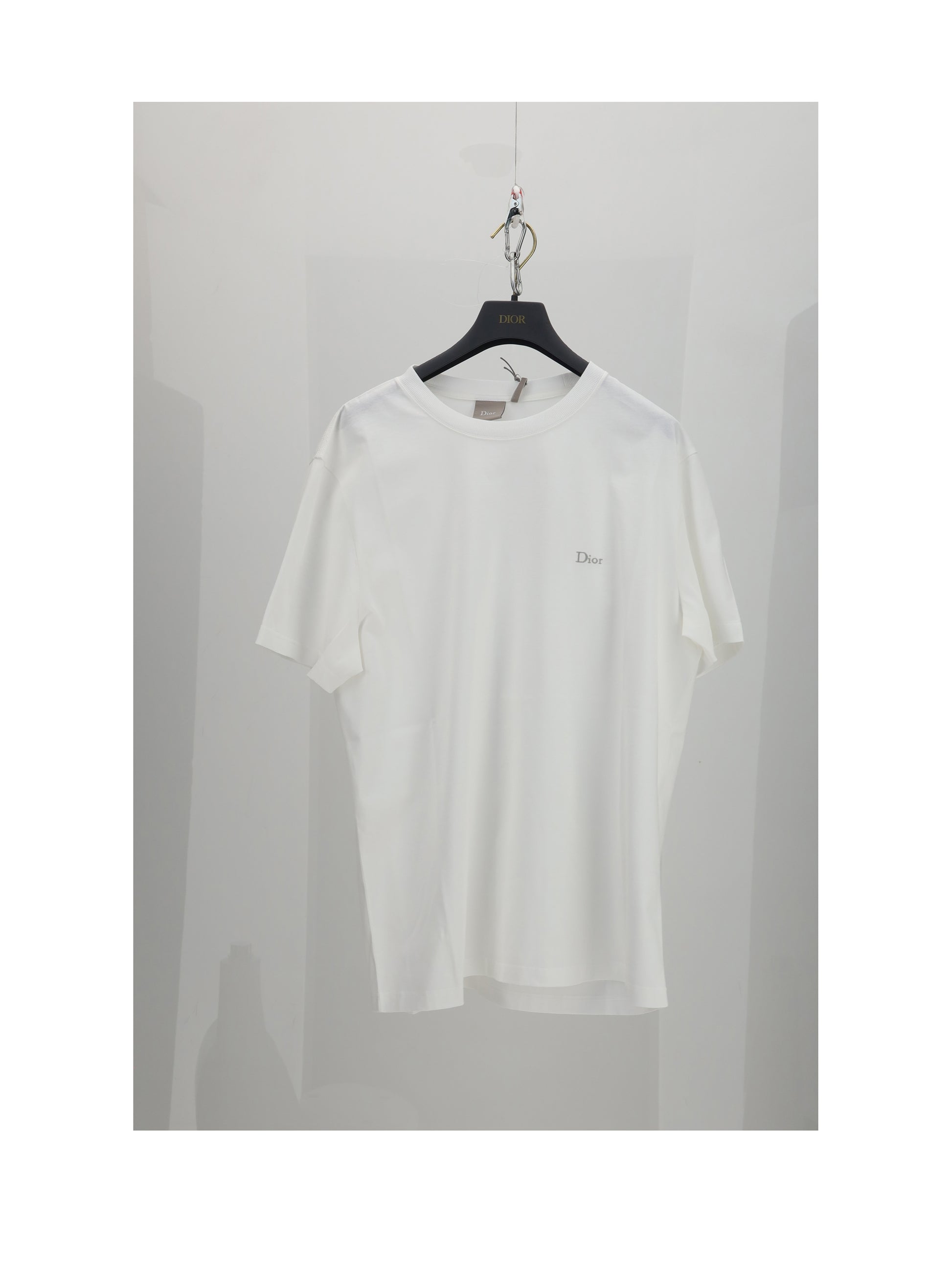 Dior Homme Men T-Shirt Logo Piccolo Bianco CHRISTIAN DIOR
