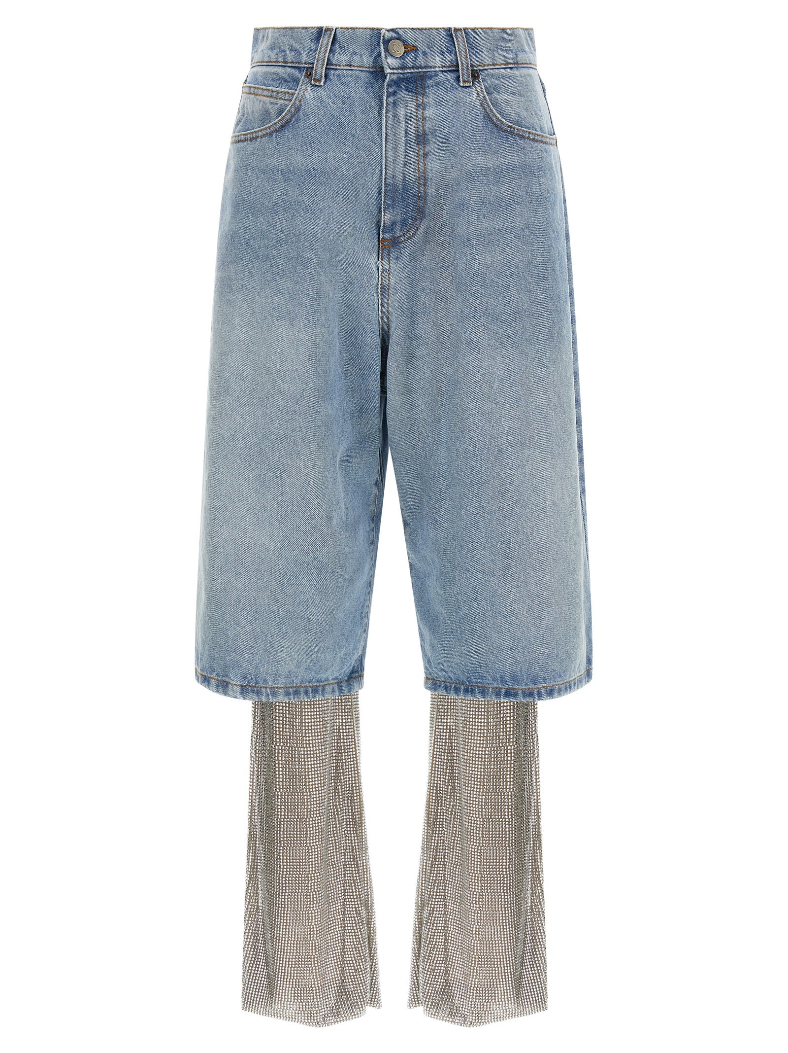 Giuseppe Di Morabito Women Crystal Jeans + Leggings GIUSEPPE DI MORABITO