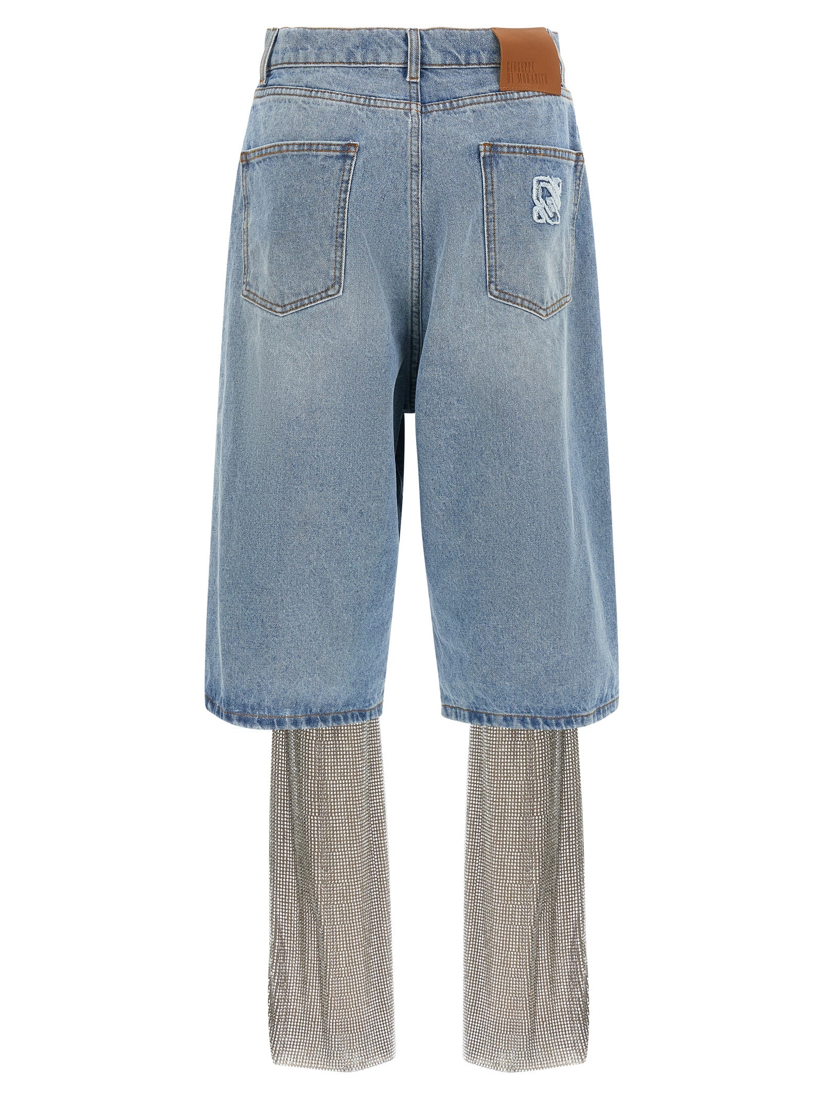 Giuseppe Di Morabito Women Crystal Jeans + Leggings GIUSEPPE DI MORABITO