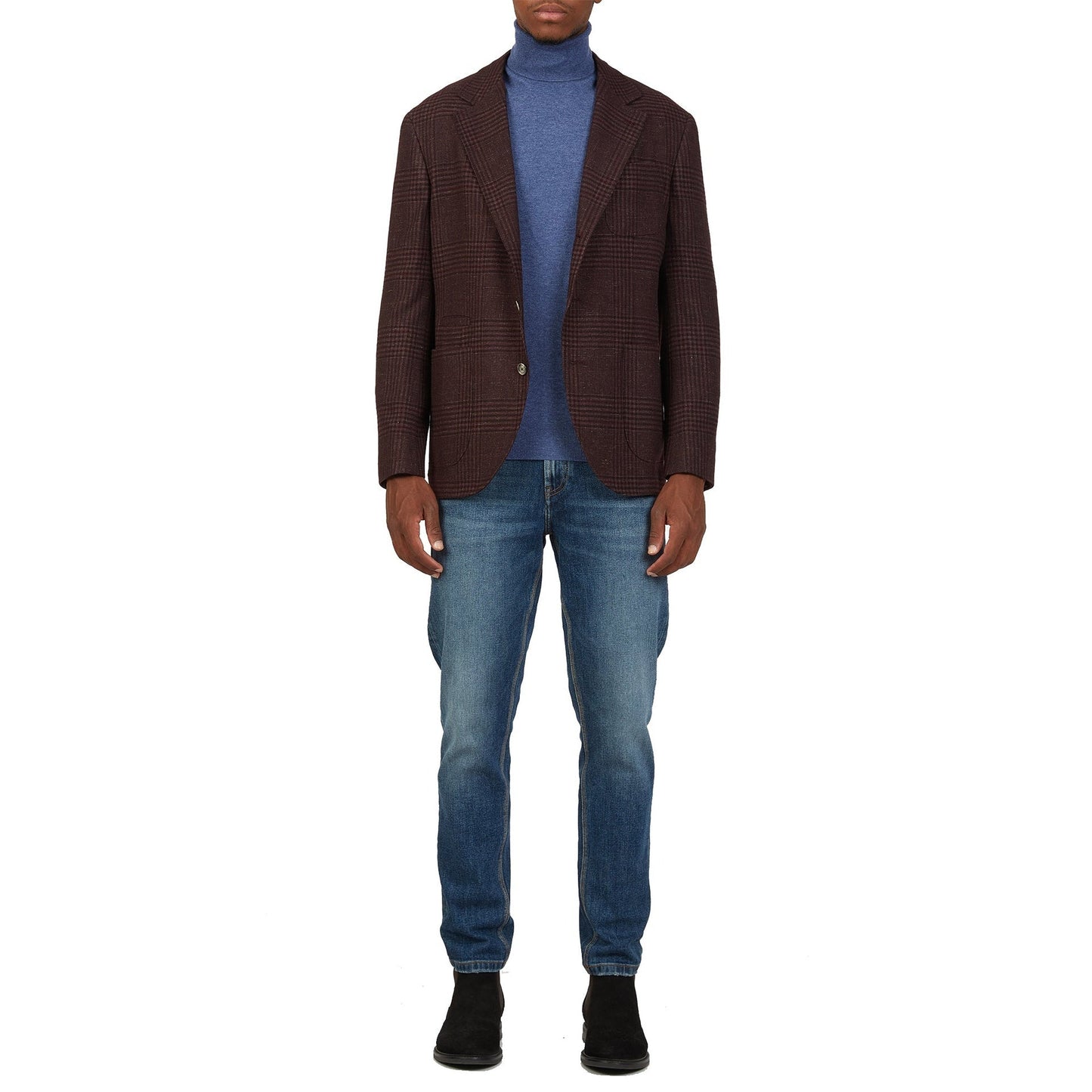 Brunello Cucinelli Tartan Wool Jacket Men BRUNELLO CUCINELLI