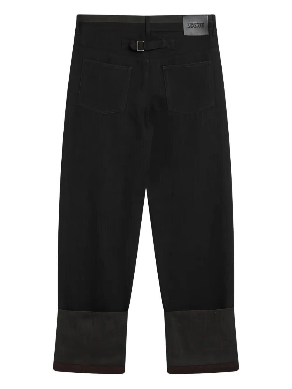 Loewe Men Cuffed Denim Jeans LOEWE