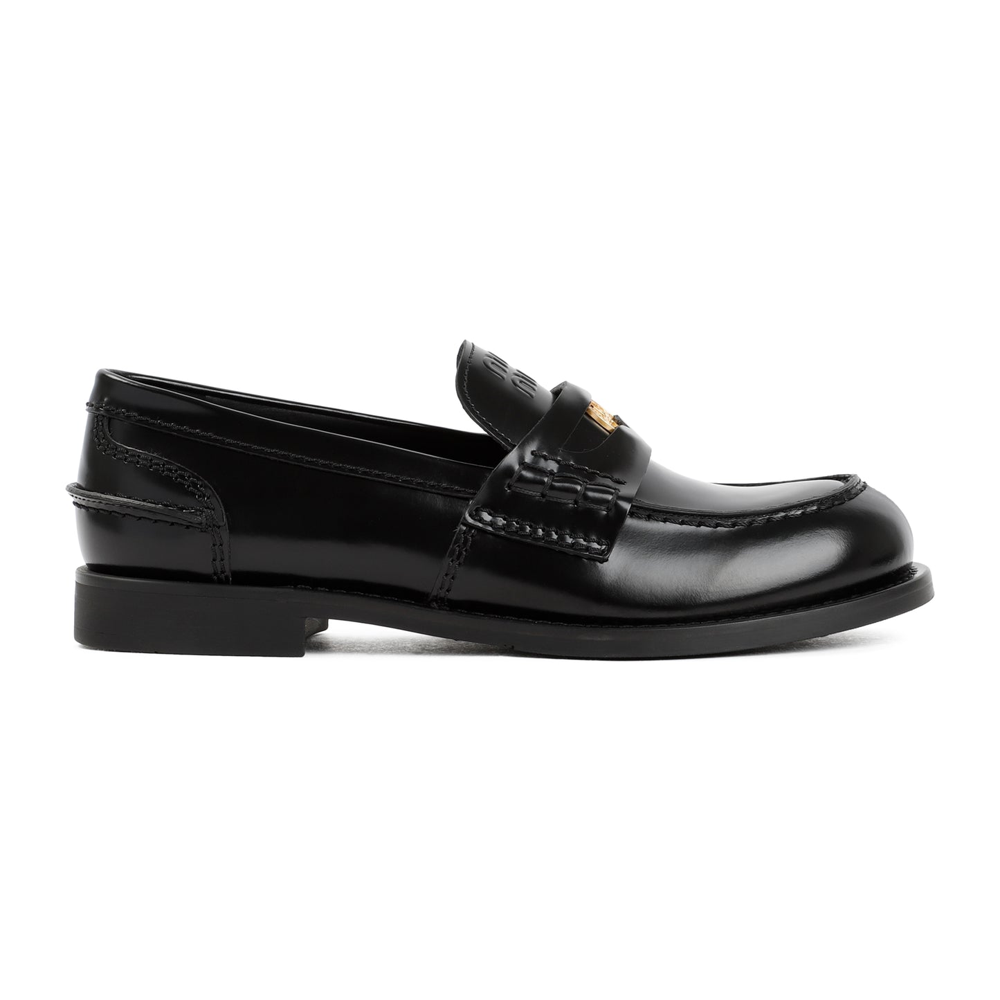 Miu Miu Leather Loafers Women MIU MIU