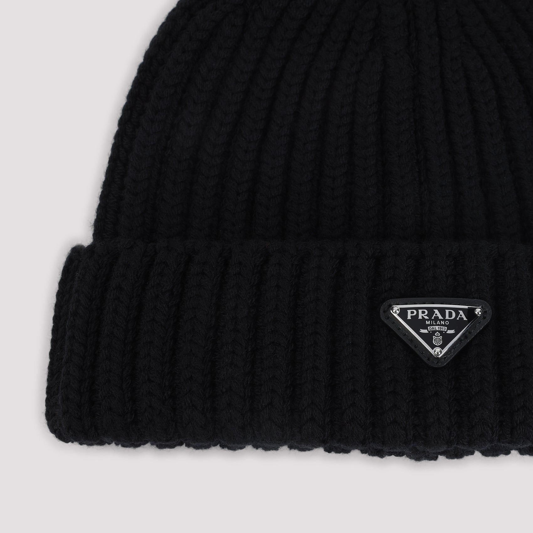 Prada Virgin Wool Hat Men PRADA