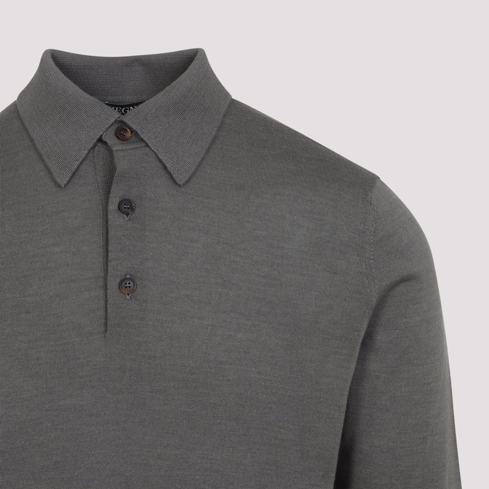 Zegna Cashmere And Silk Polo Men ZEGNA