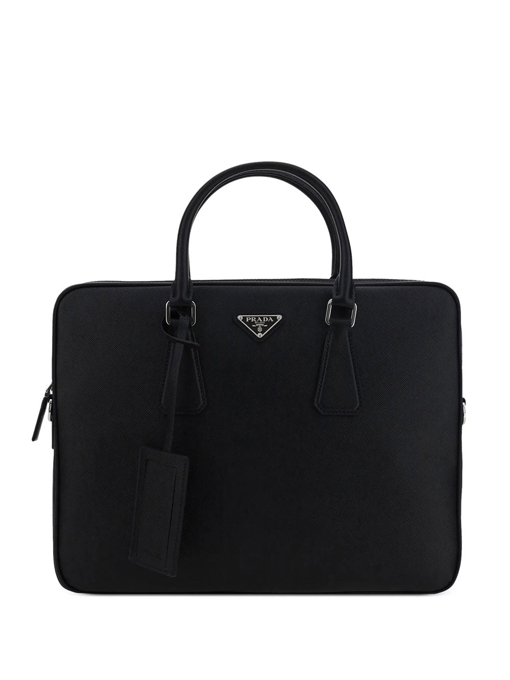 Prada Men Saffiano Leather Briefcase PRADA